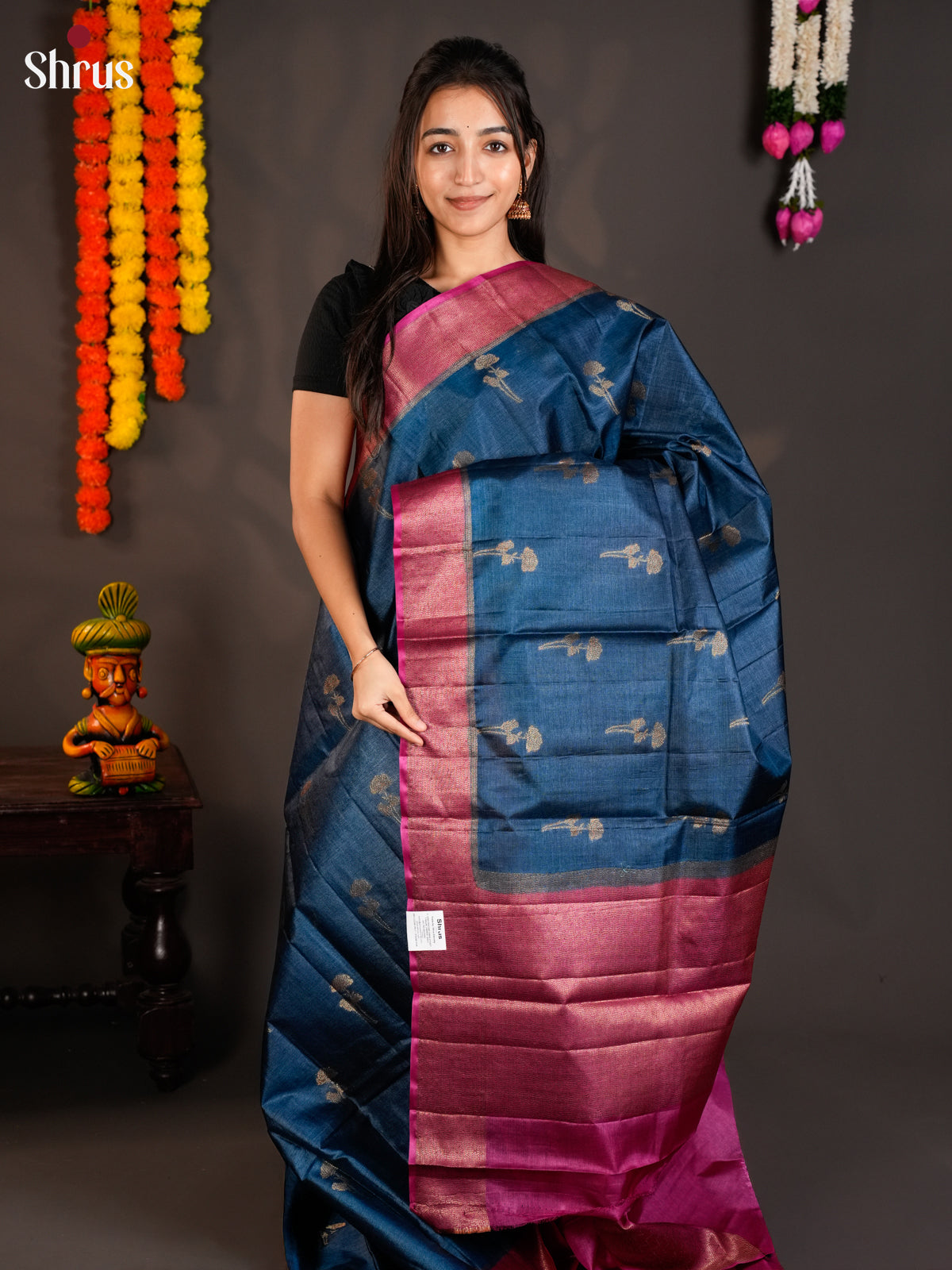 EAS20045 - Banarasi Tussar Saree