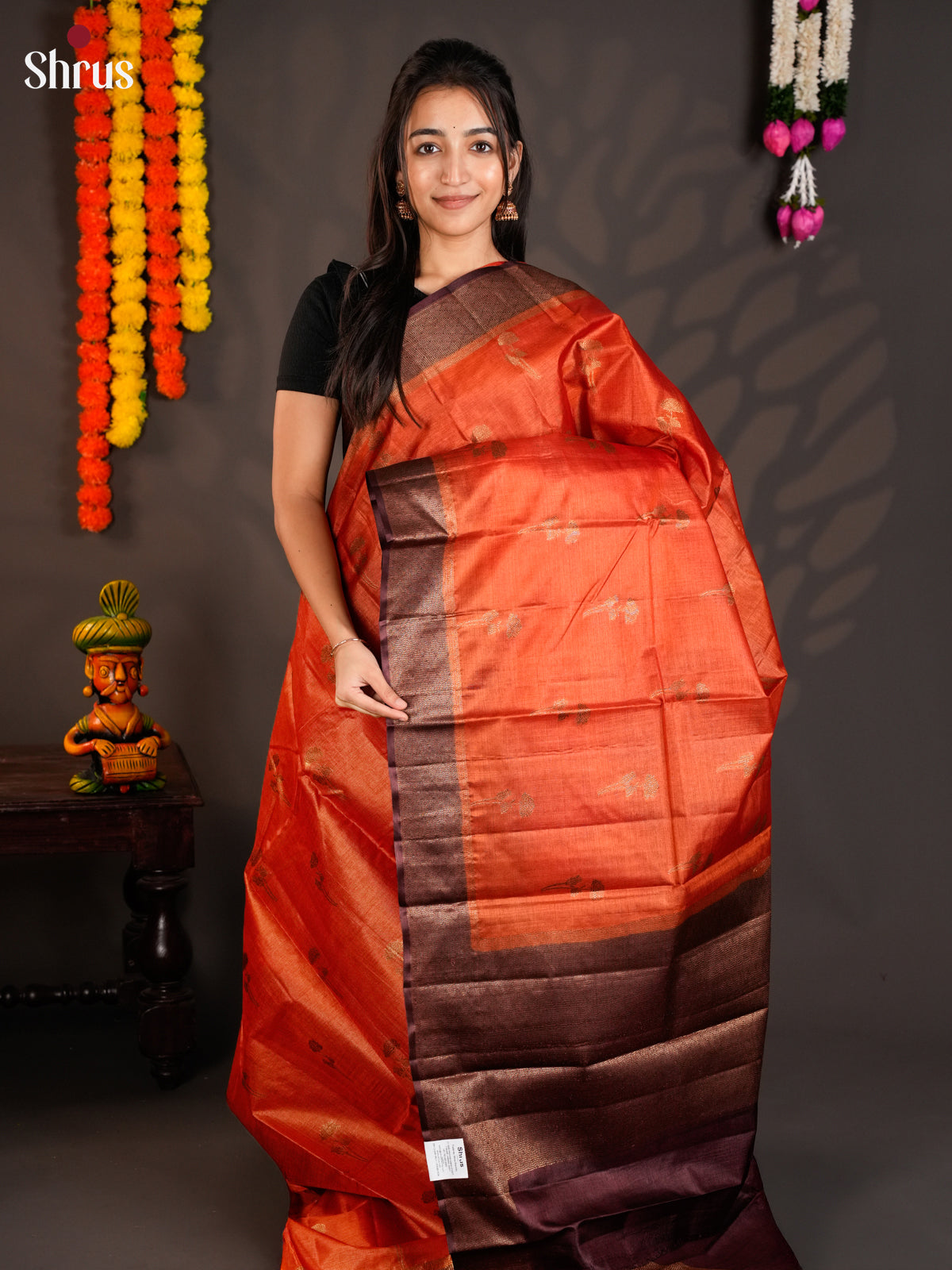 EAS20048 - Banarasi Tussar Saree