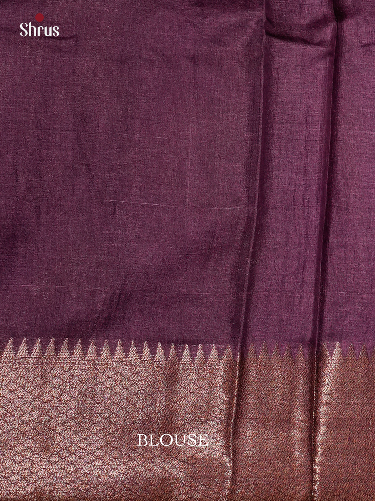 Serene Light Green & Purple  Banarasi Tussar Saree with zari floral motifs -EAS20064 - Shop on Shrus.com