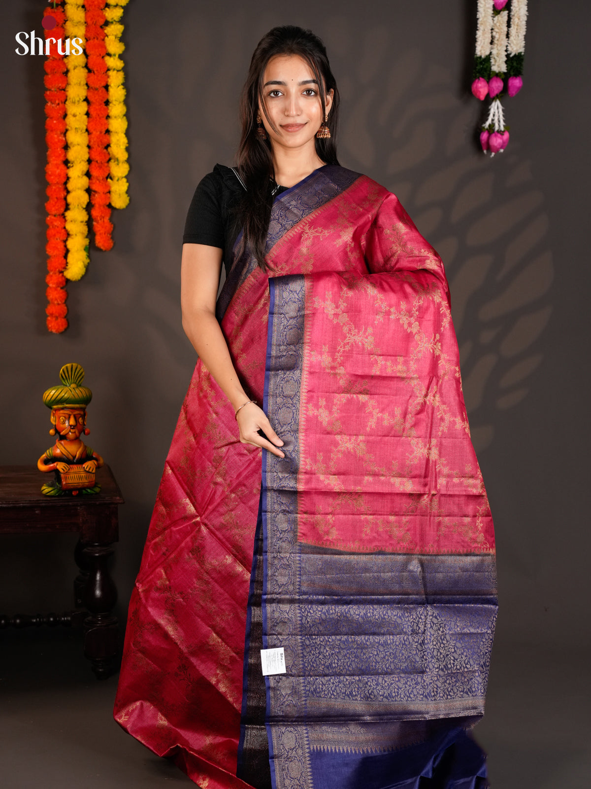 EAS20069 - Banarasi Tussar Saree