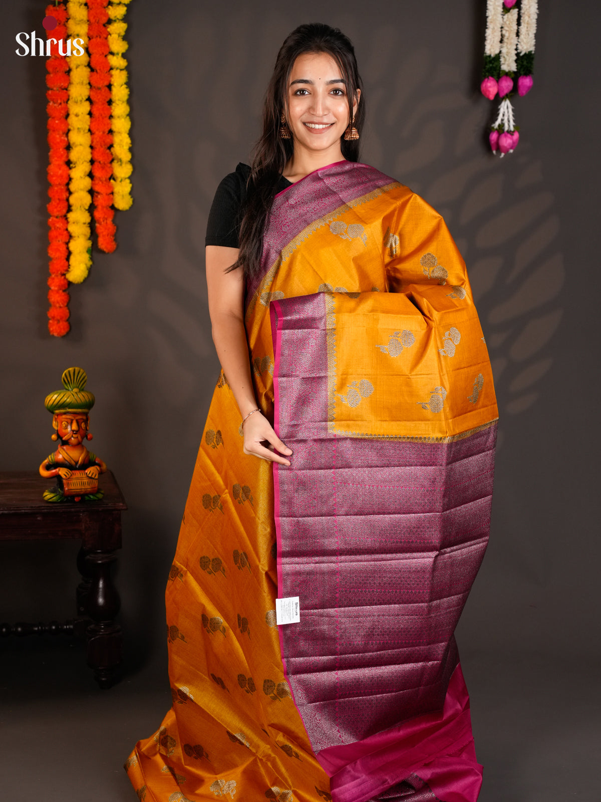 EAS20075 - Banarasi Tussar Saree