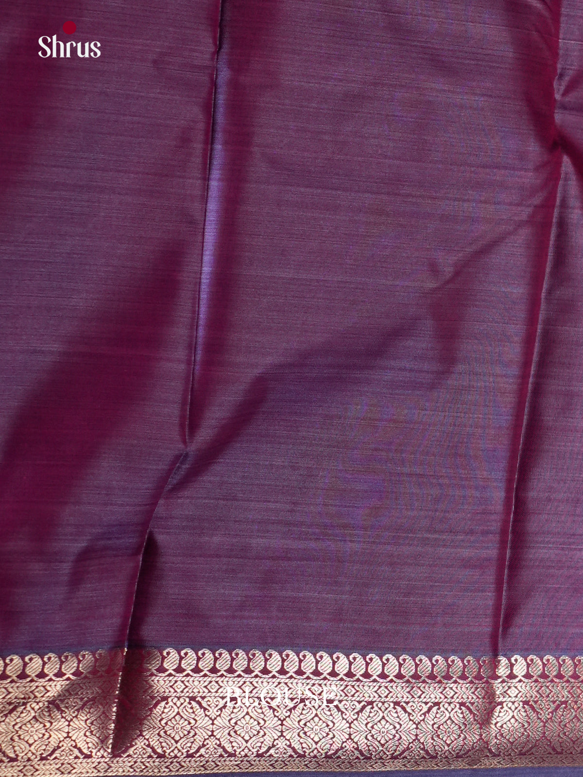 Pink & Purple  Kanchipuram-halfpure Saree- EAS21225 - - Shop on Shrus.com