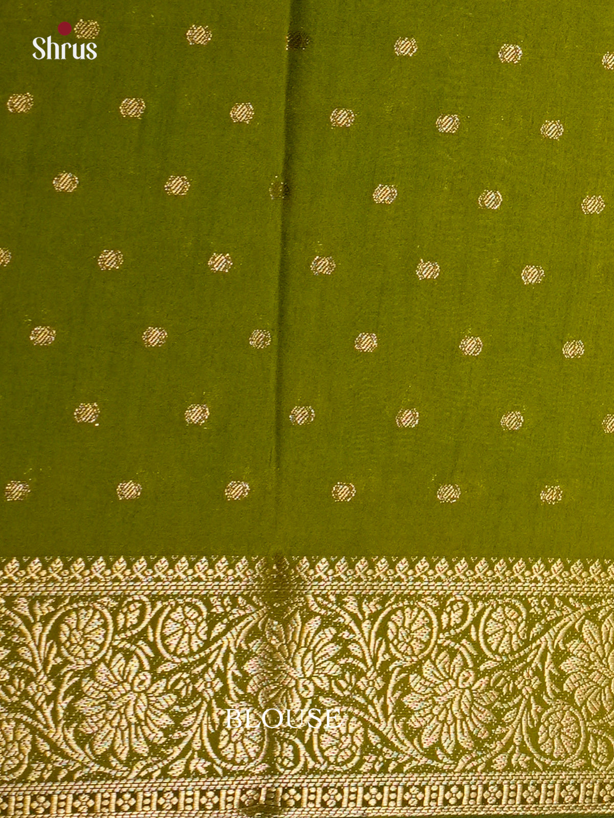 Green - Semi Rawsilk Saree - EAS21228 - Shop on Shrus.com