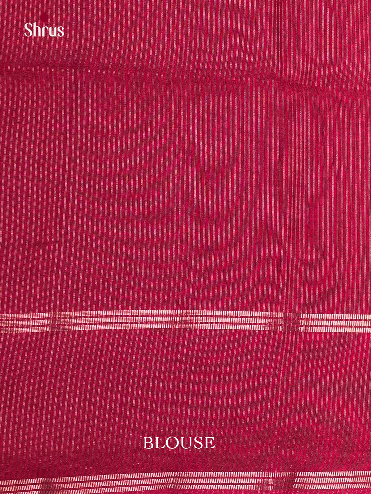 Maroon- Semi Rawsilk - Saree- -EAS22003 - Shop on Shrus.com
