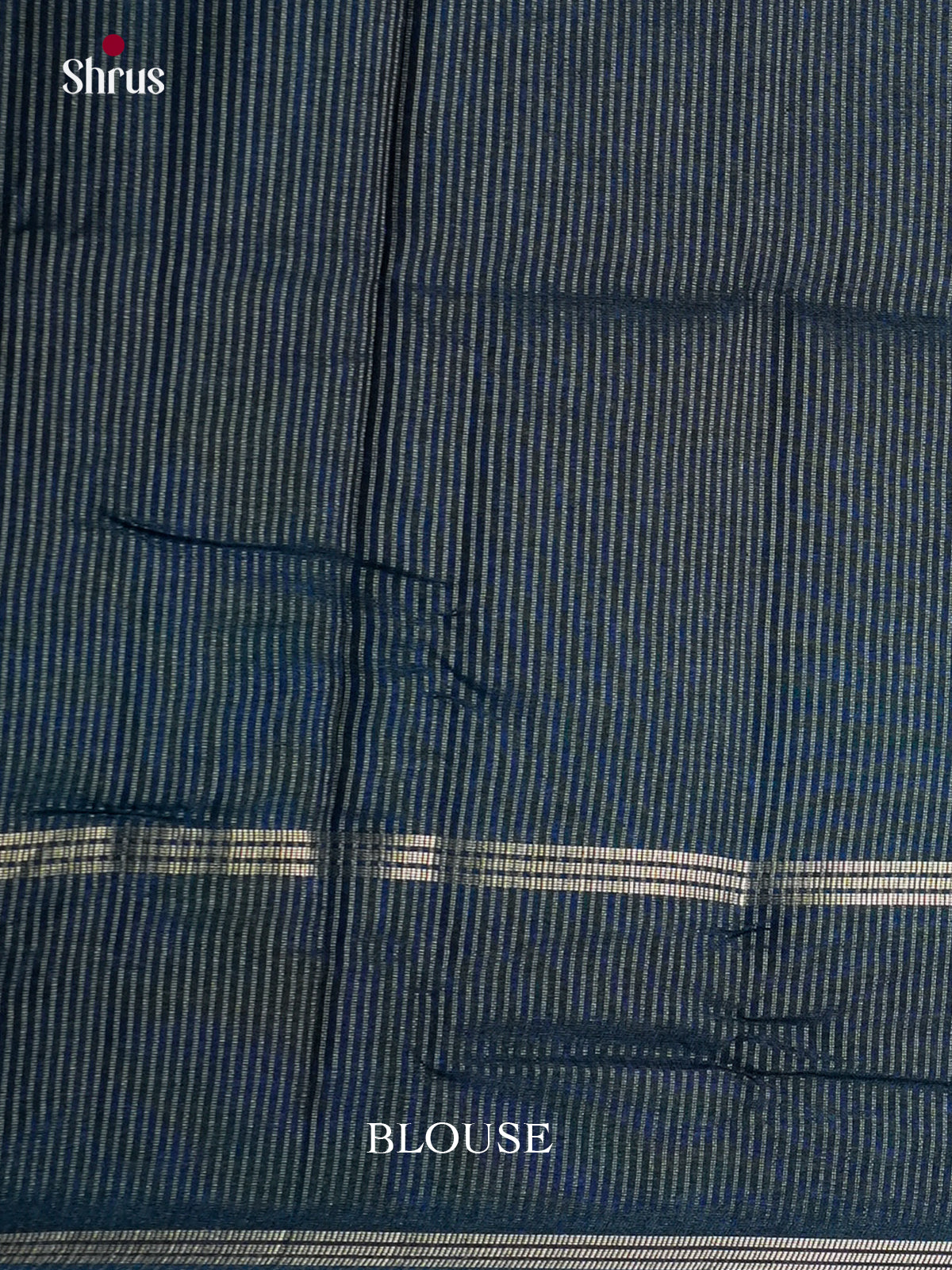 Blue  - Semi Rawsilk - Saree- EAS22006 - Shop on Shrus.com
