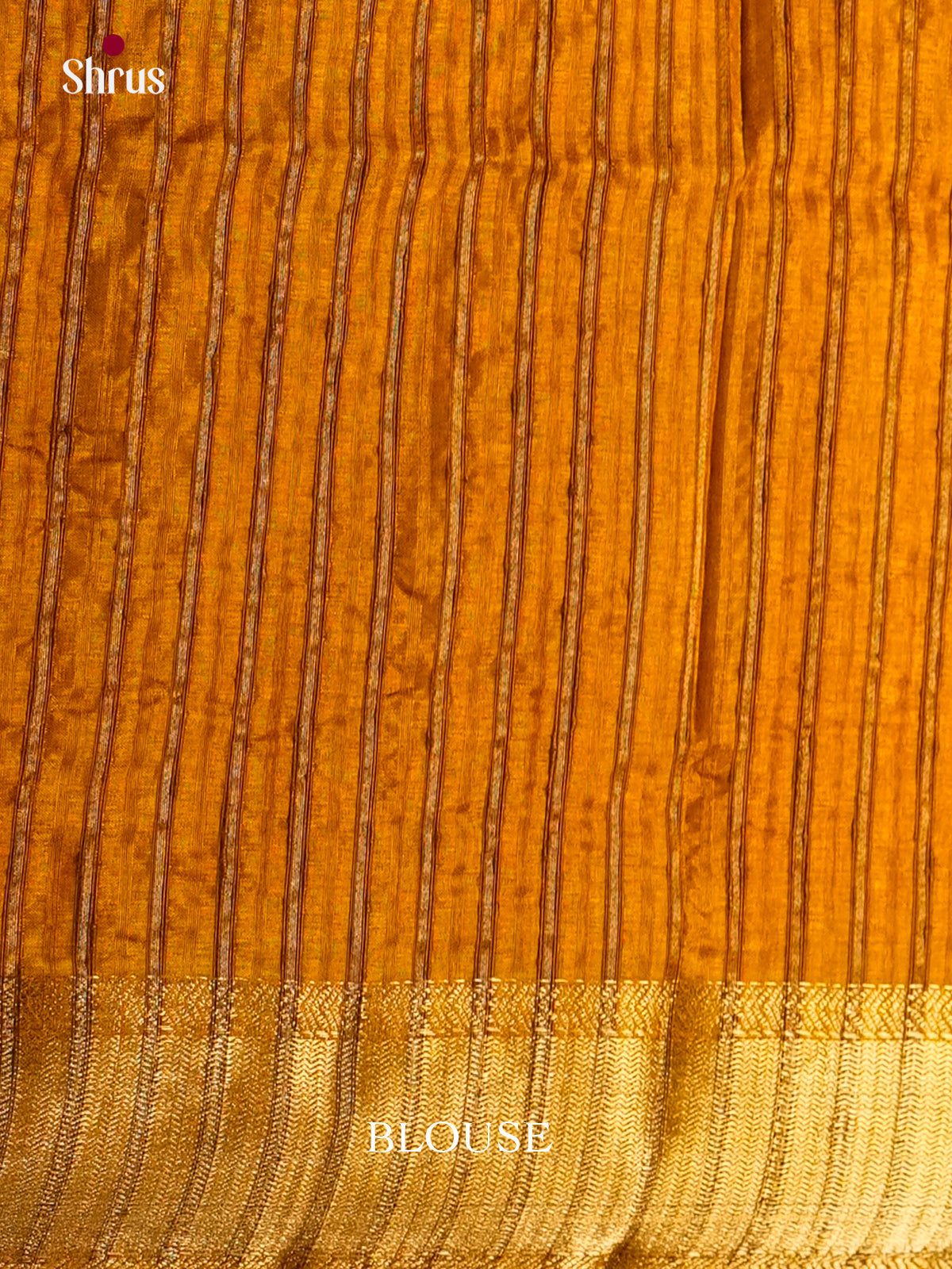 Mustard - Semi Rawsilk - Saree-EAS22009 - Shop on Shrus.com