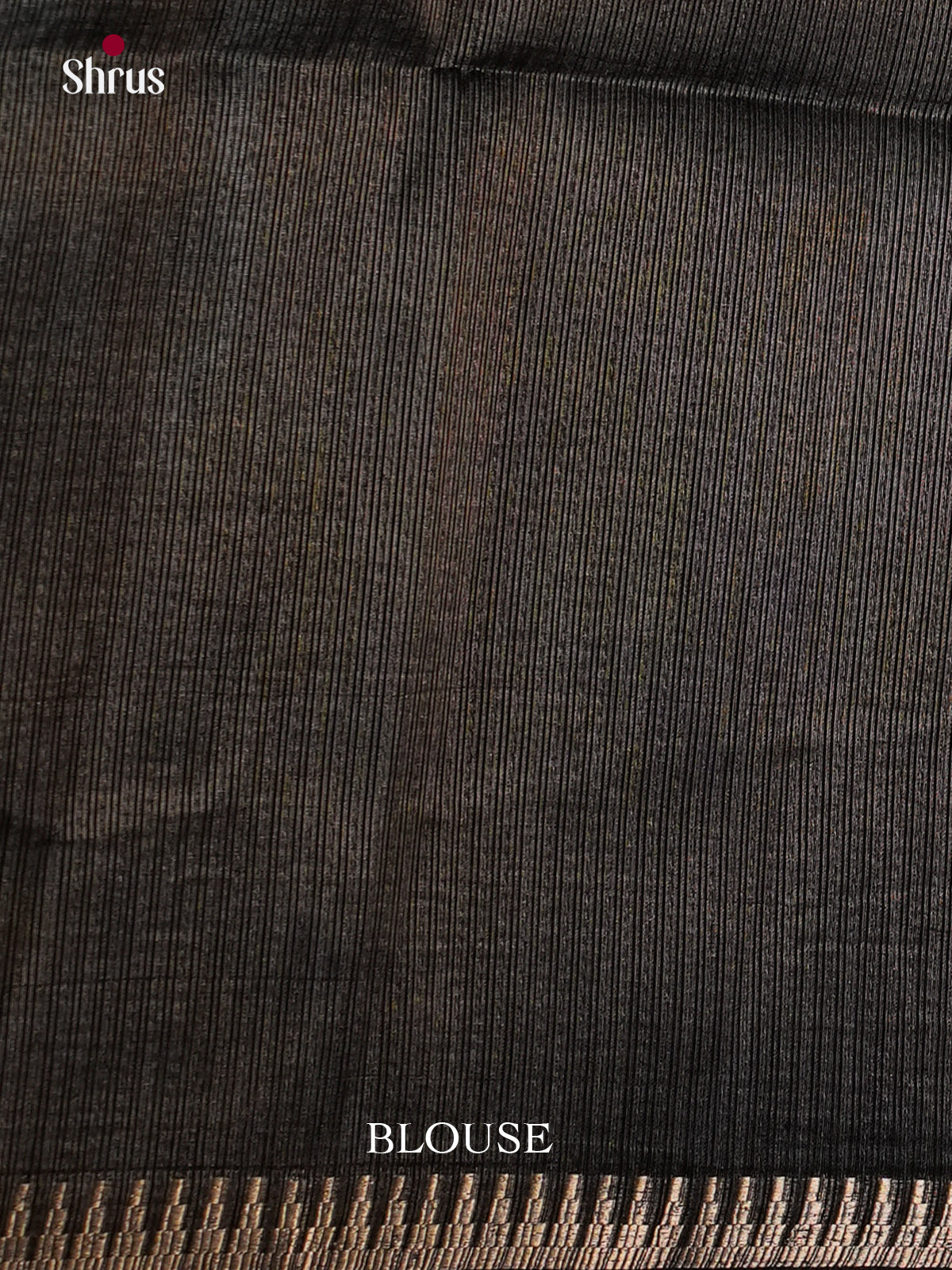 Black- Semi Rawsilk - Saree - EAS22023 - Shop on Shrus.com