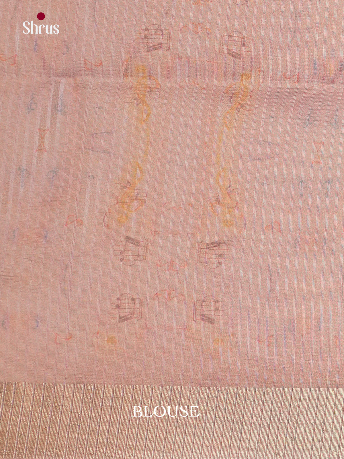 Lavender - Semi Rawsilk - Saree-EAS22065 - Shop on Shrus.com