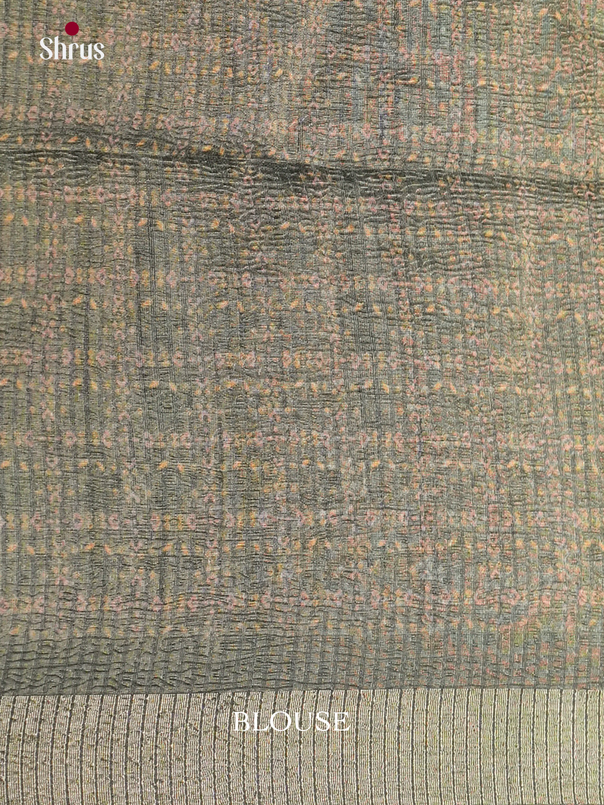 Grey  - Semi Rawsilk - Saree-EAS22070 - Shop on Shrus.com