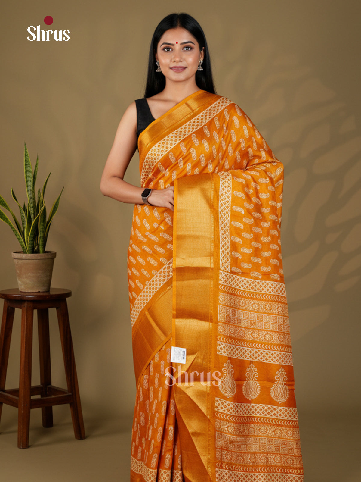 EAS22171 - Semi Crepe - Saree - Shop on Shrus.com