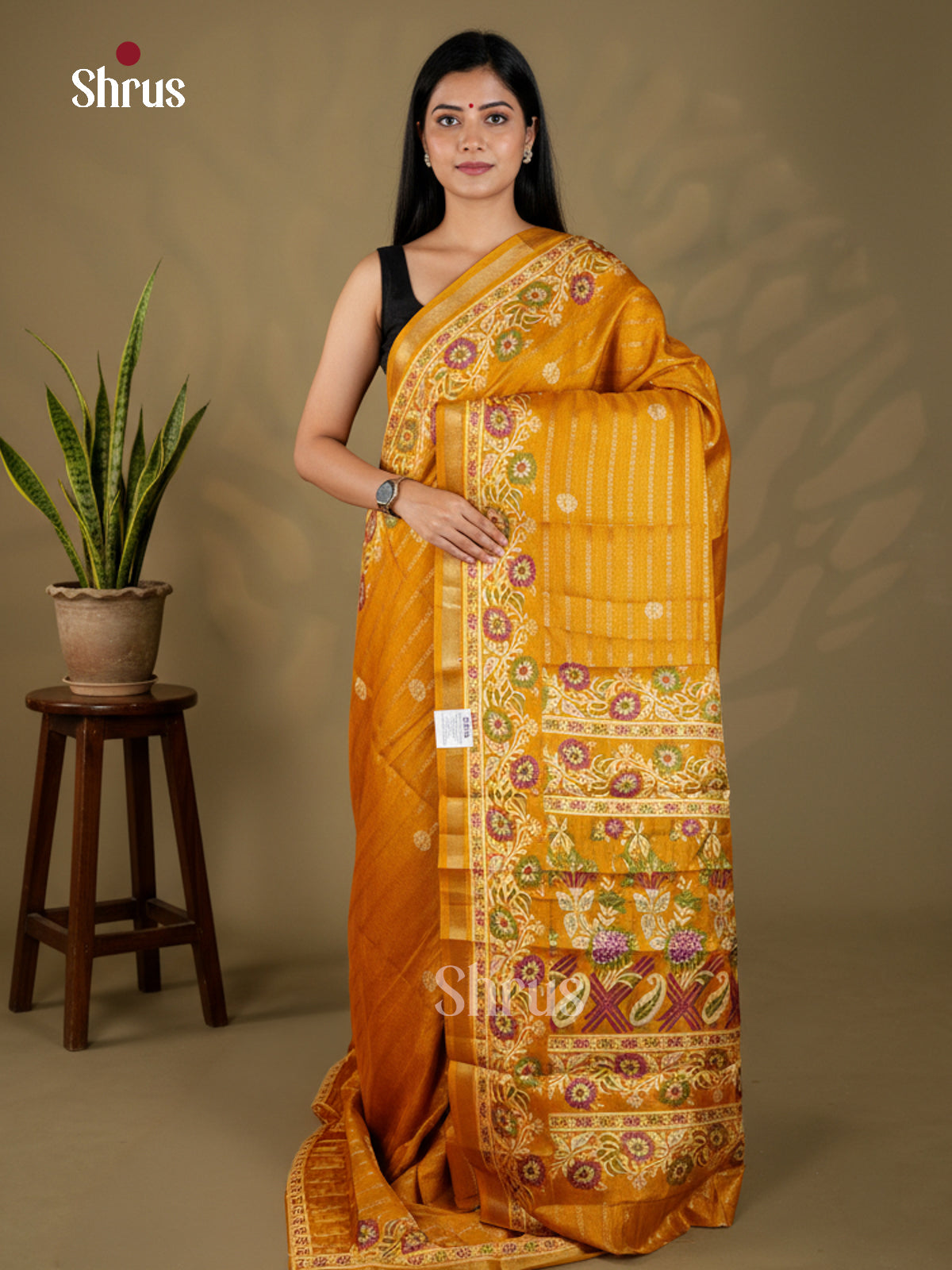 EAS22371 - Semi Crepe - Saree - Shop on Shrus.com