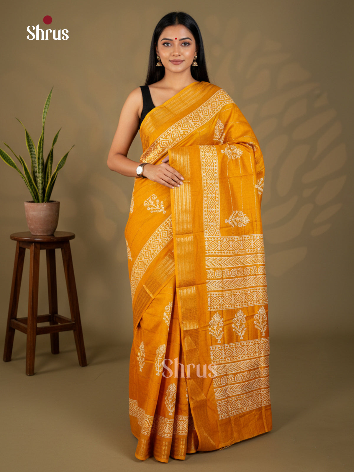 EAS22514 - Semi Crepe - Saree - Shop on Shrus.com