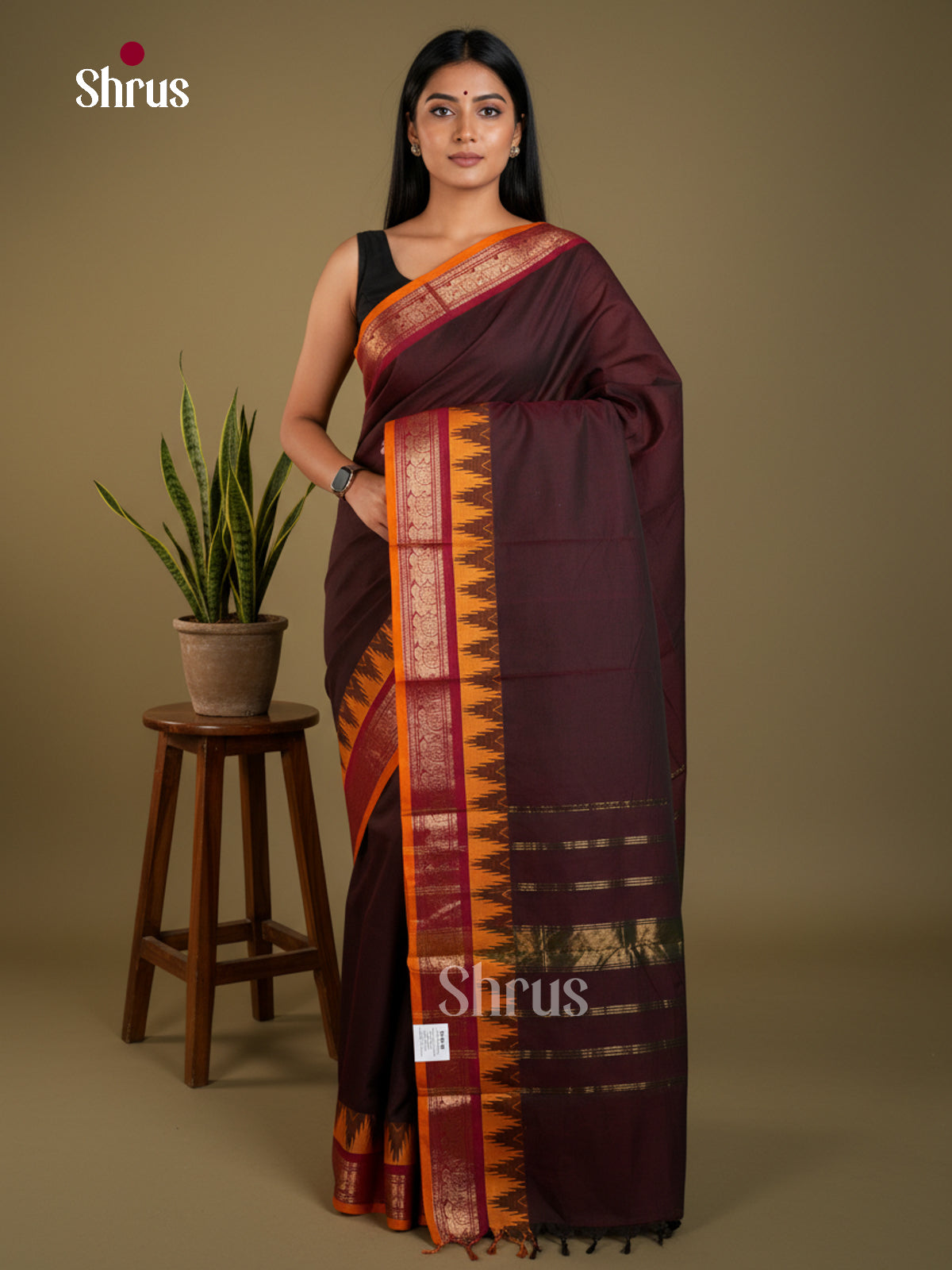 EAS23010 - Chettinad Cotton - Saree - Shop on Shrus.com