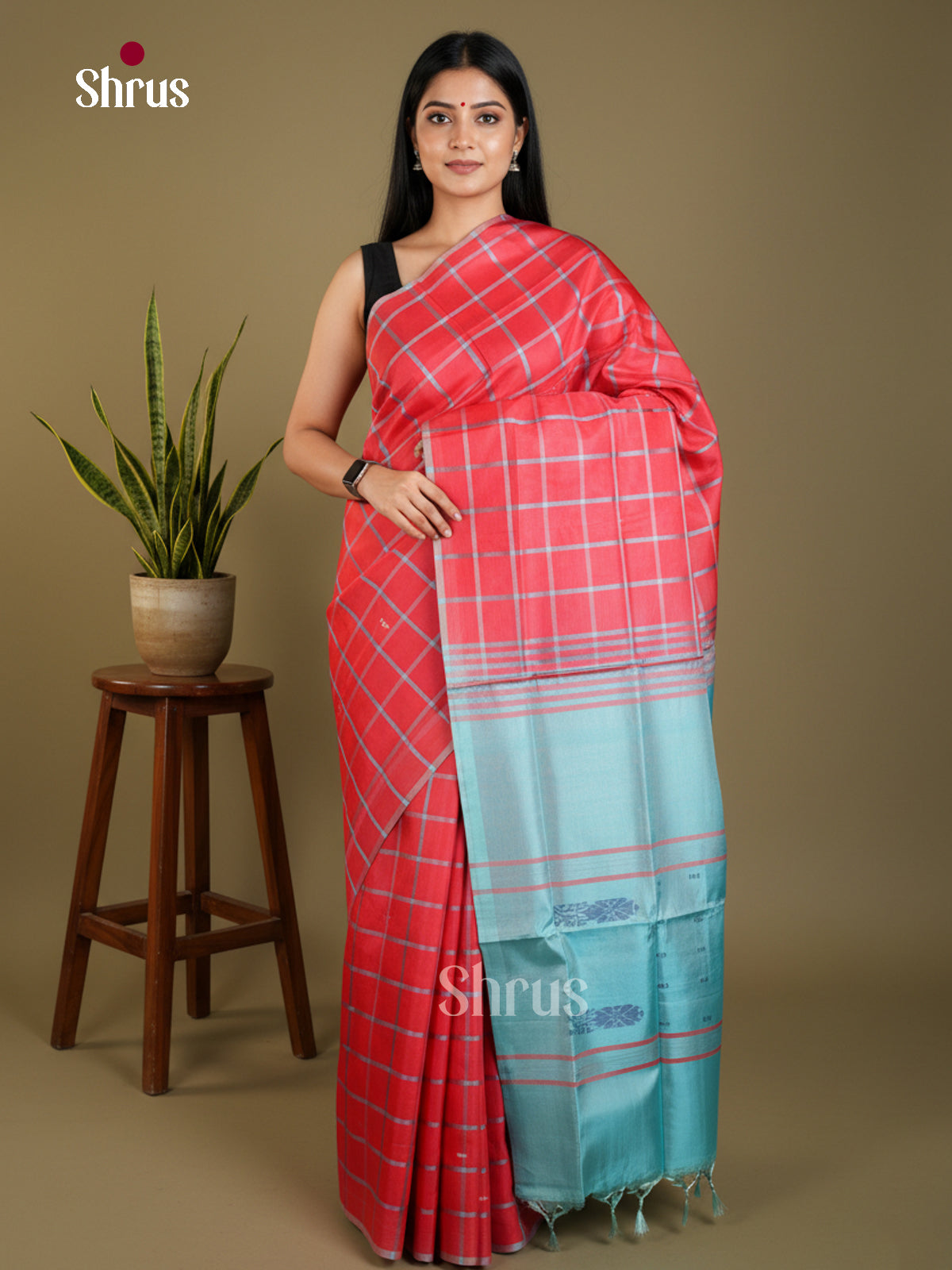 EAS23103 - Banana Pith without blouse - Saree - Shop on Shrus.com
