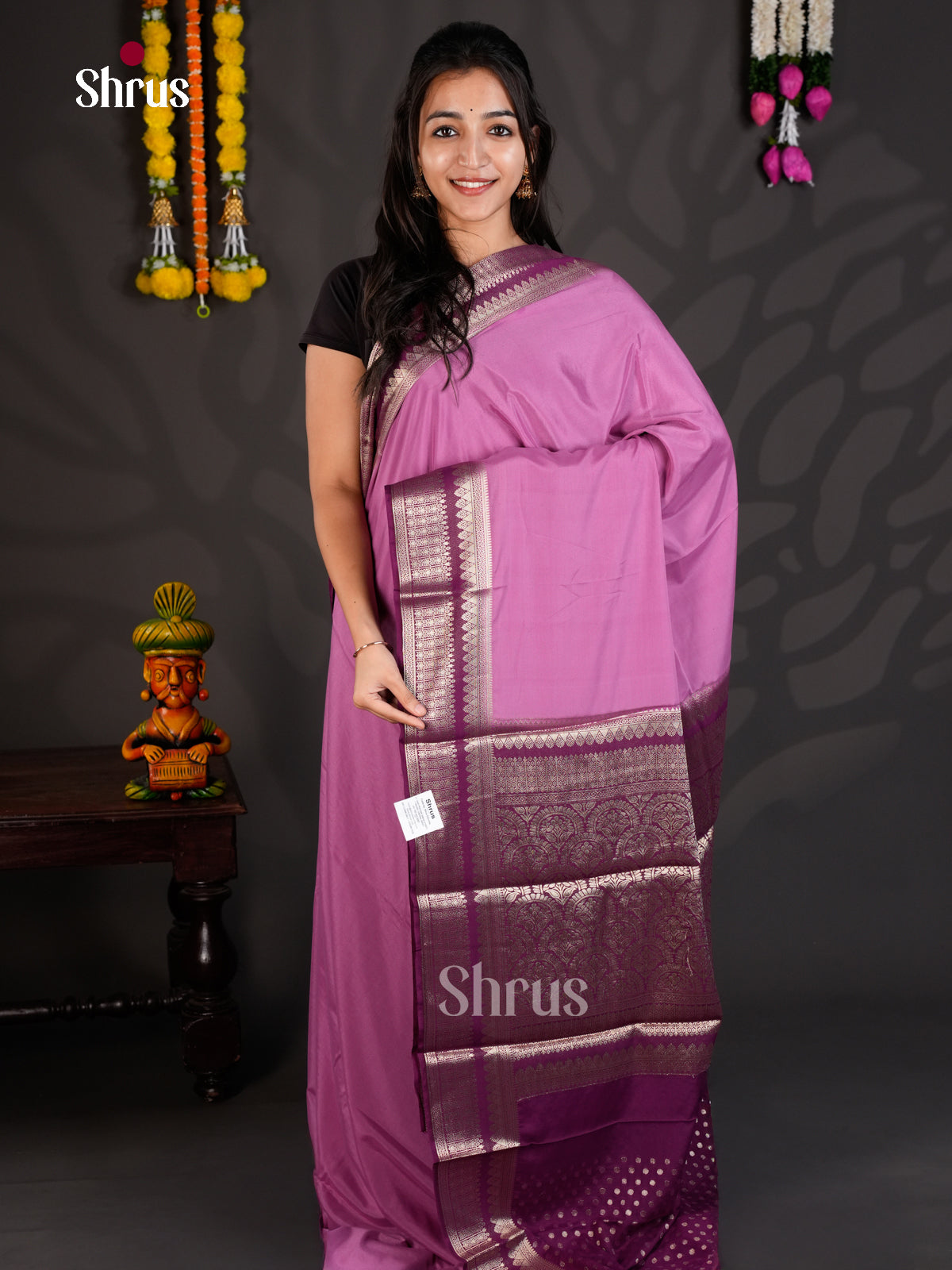 EAS23140 - Mysoresilk-halfpure - Saree - Shop on Shrus.com