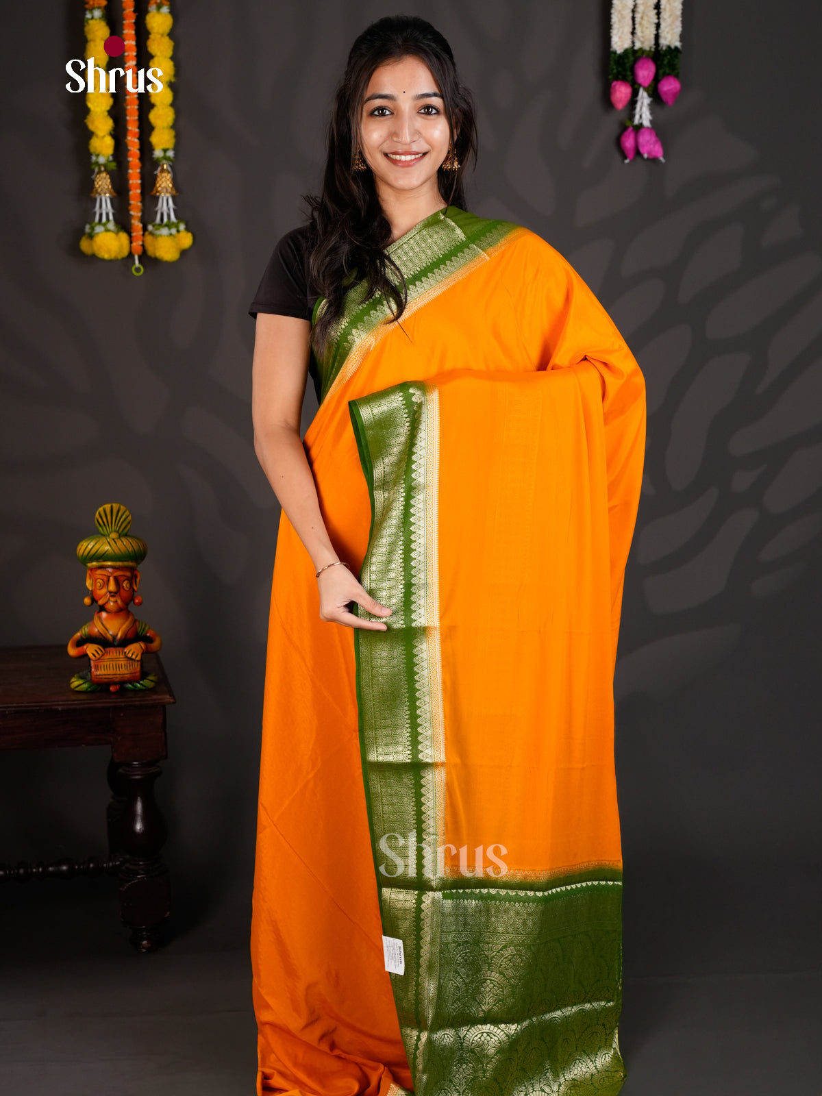 EAS23142 - Mysoresilk-halfpure - Saree - Shop on Shrus.com