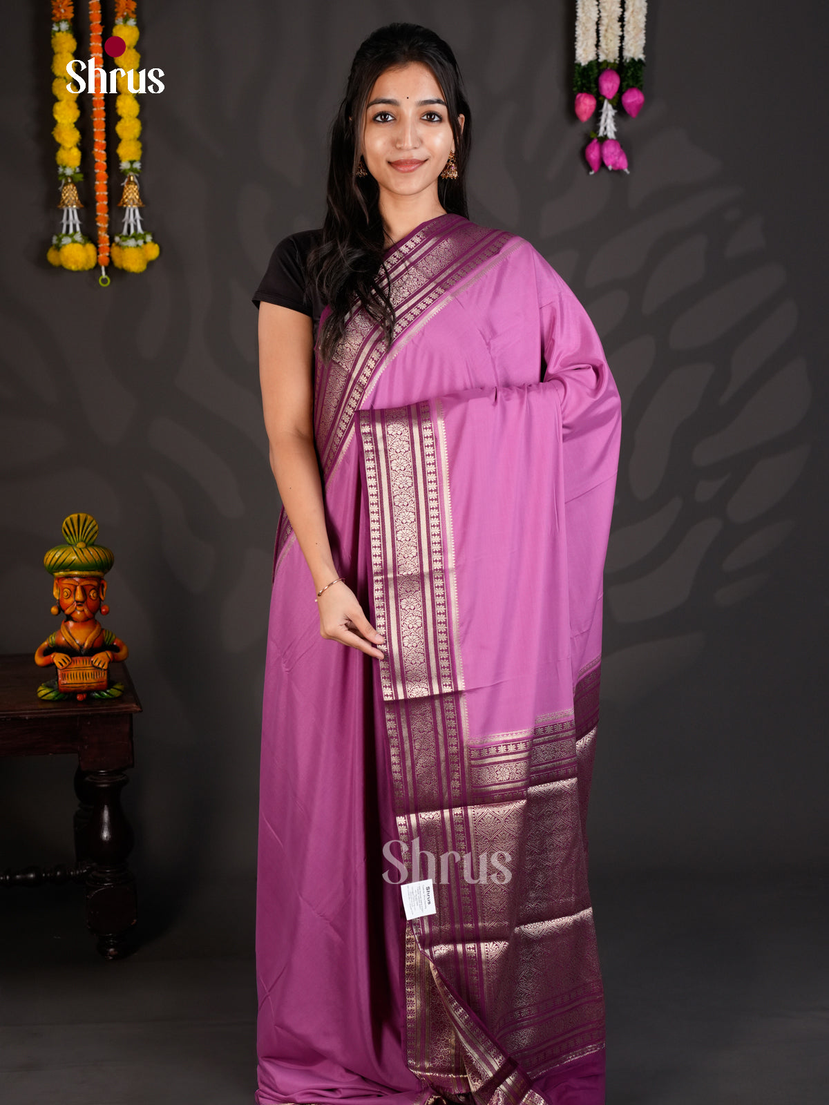 EAS23159 - Mysoresilk-halfpure - Saree - Shop on Shrus.com