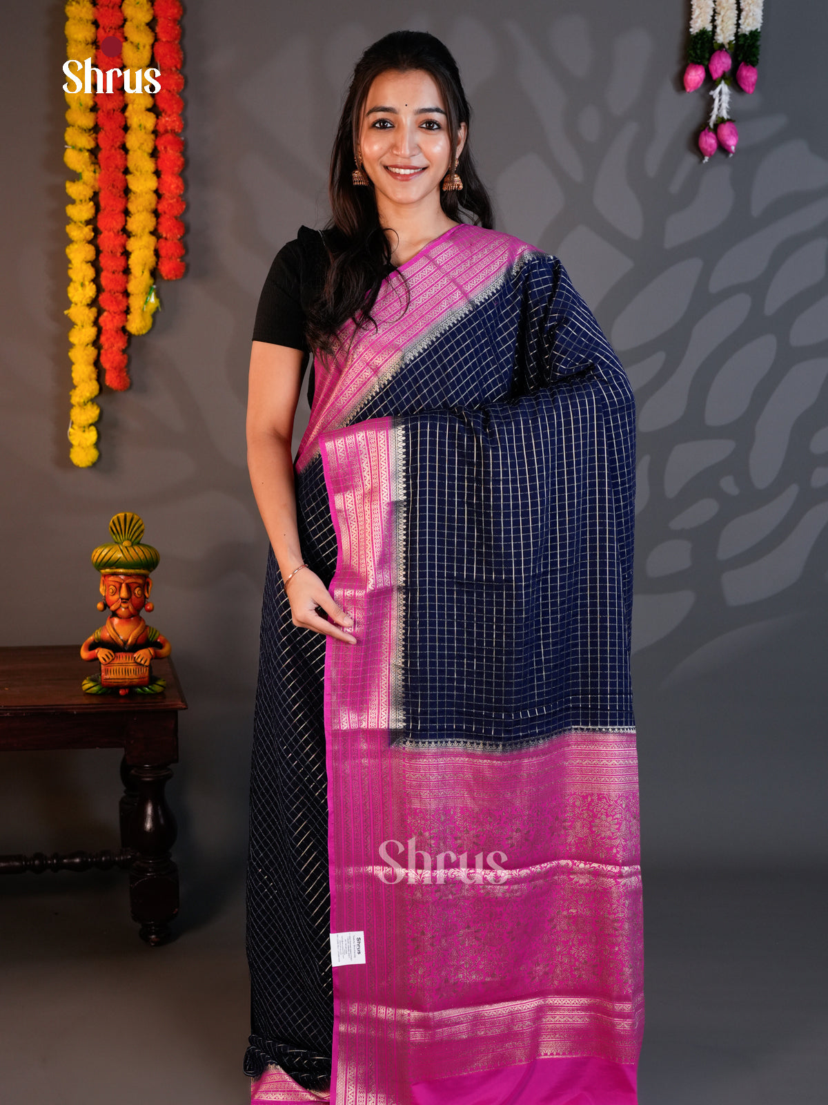 EAS23229 - Mysoresilk-halfpure - Saree - Shop on Shrus.com