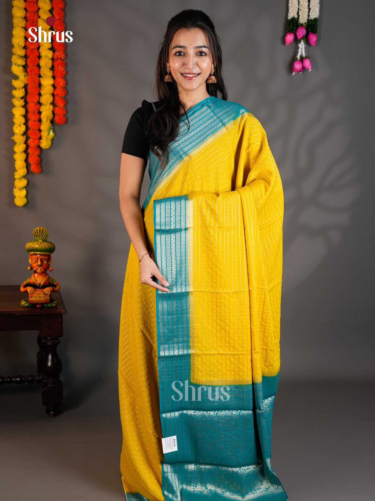EAS23231 - Mysoresilk-halfpure - Saree - Shop on Shrus.com