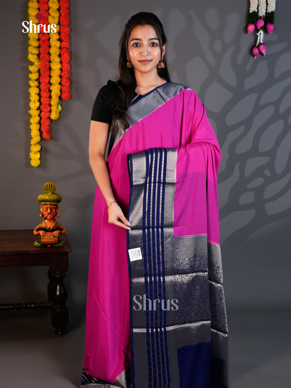 EAS23260 - Mysoresilk-halfpure - Saree - Shop on Shrus.com