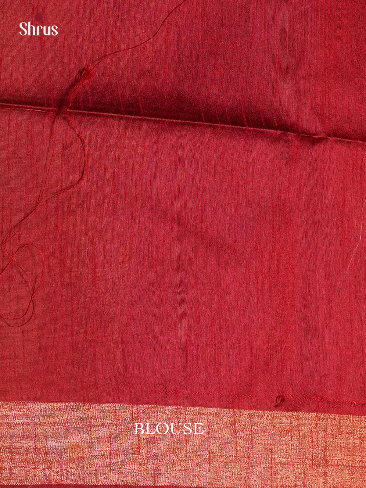 Grey & Maroon -EAS24001 - Semi Rawsilk - Saree - Shop on Shrus.com