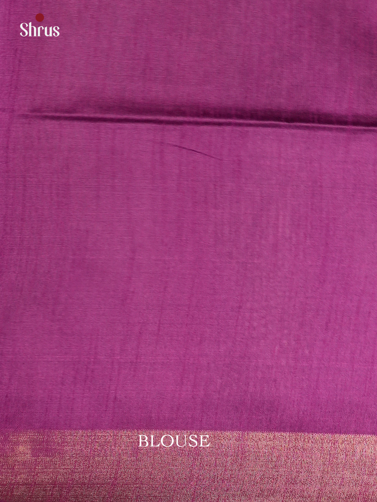 Pink & Violet  - Semi Rawsilk - Saree-EAS24004 - Shop on Shrus.com