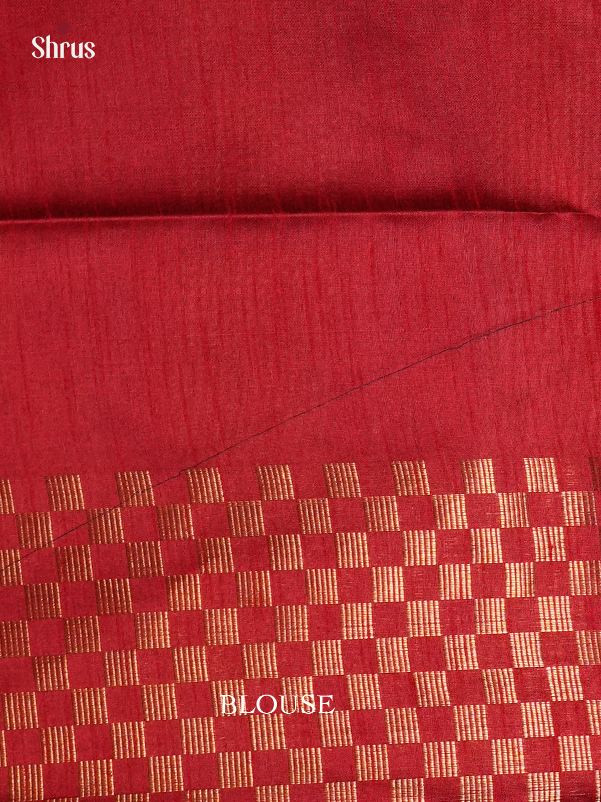 Grey & Red- Semi Rawsilk - Saree - EAS24071 - Shop on Shrus.com