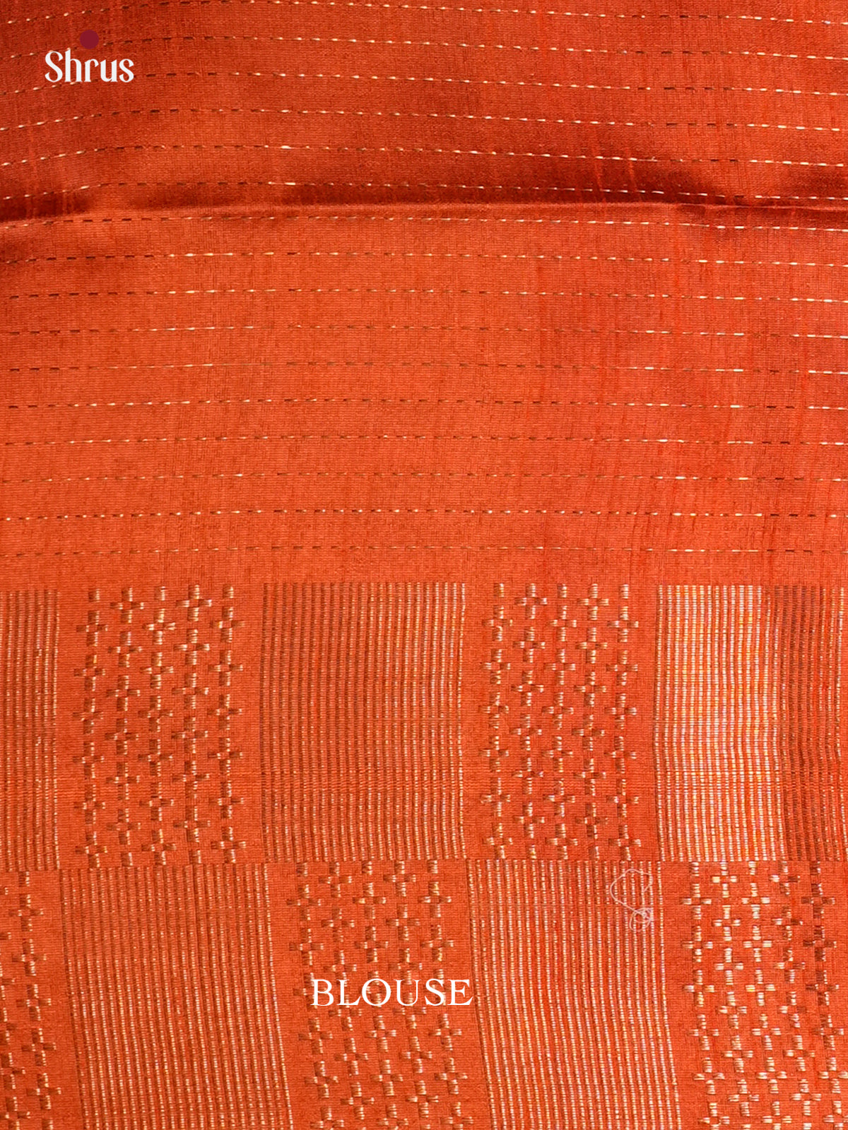 Purple & Orange - EAS24125 - Semi Rawsilk - Saree - Shop on Shrus.com