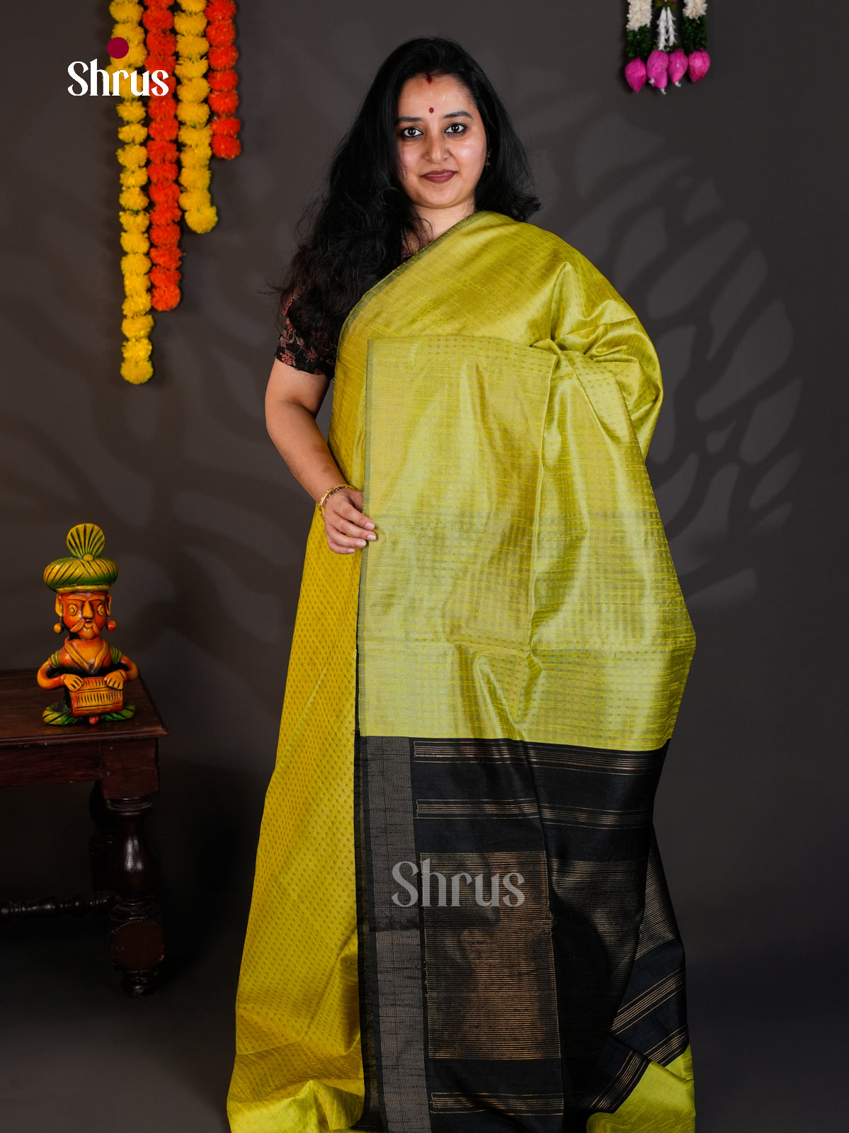 EAS24141 - Semi Rawsilk - Saree - Shop on Shrus.com
