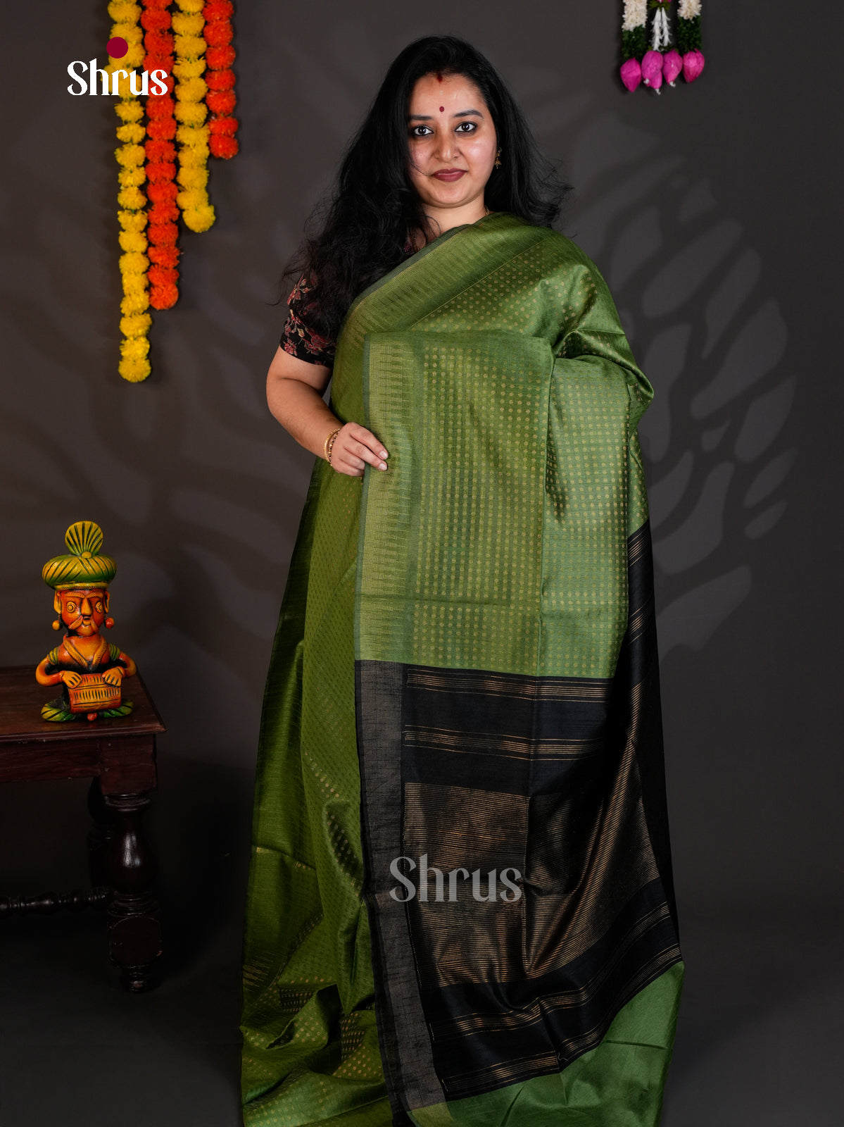 EAS24143 - Semi Rawsilk - Saree - Shop on Shrus.com
