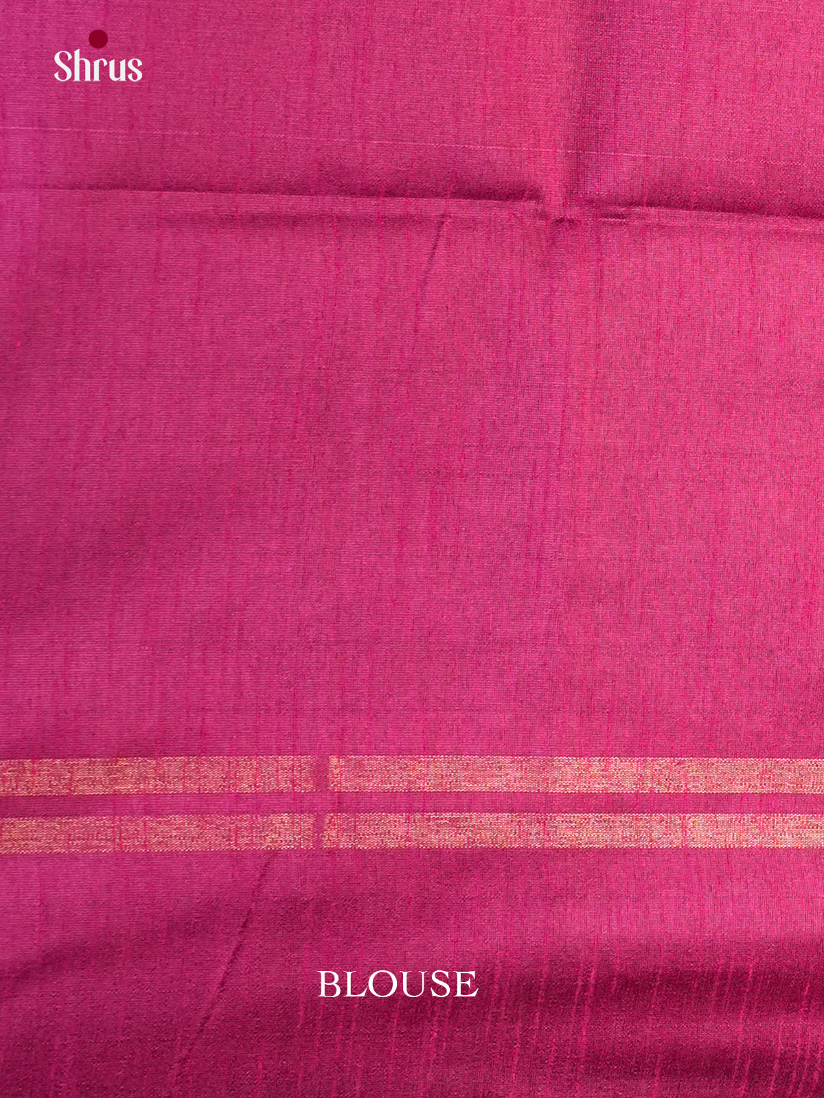 Mustardy Green & Pink - Semi Rawsilk - Saree-EAS24199 - Shop on Shrus.com