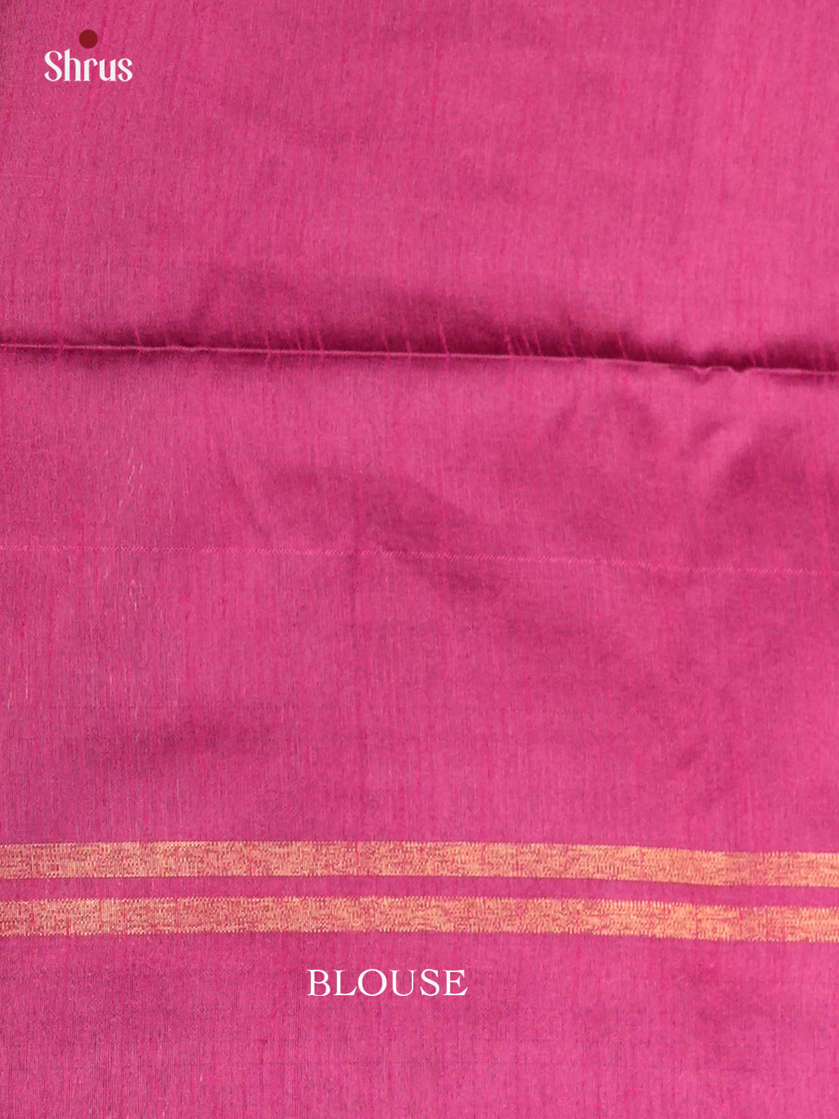 Blue & Pink -EAS24203 - Semi Rawsilk - Saree - Shop on Shrus.com