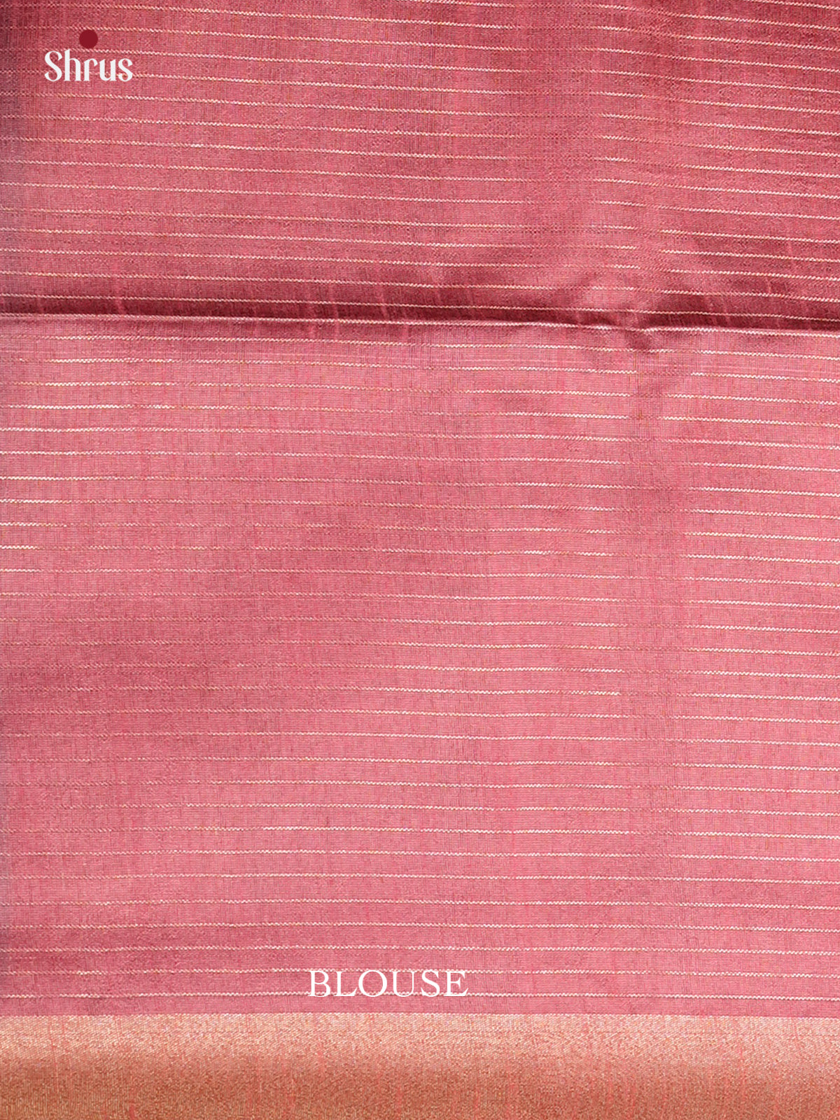 Blue & Pink- Semi Rawsilk - Saree -EAS24210 - Shop on Shrus.com