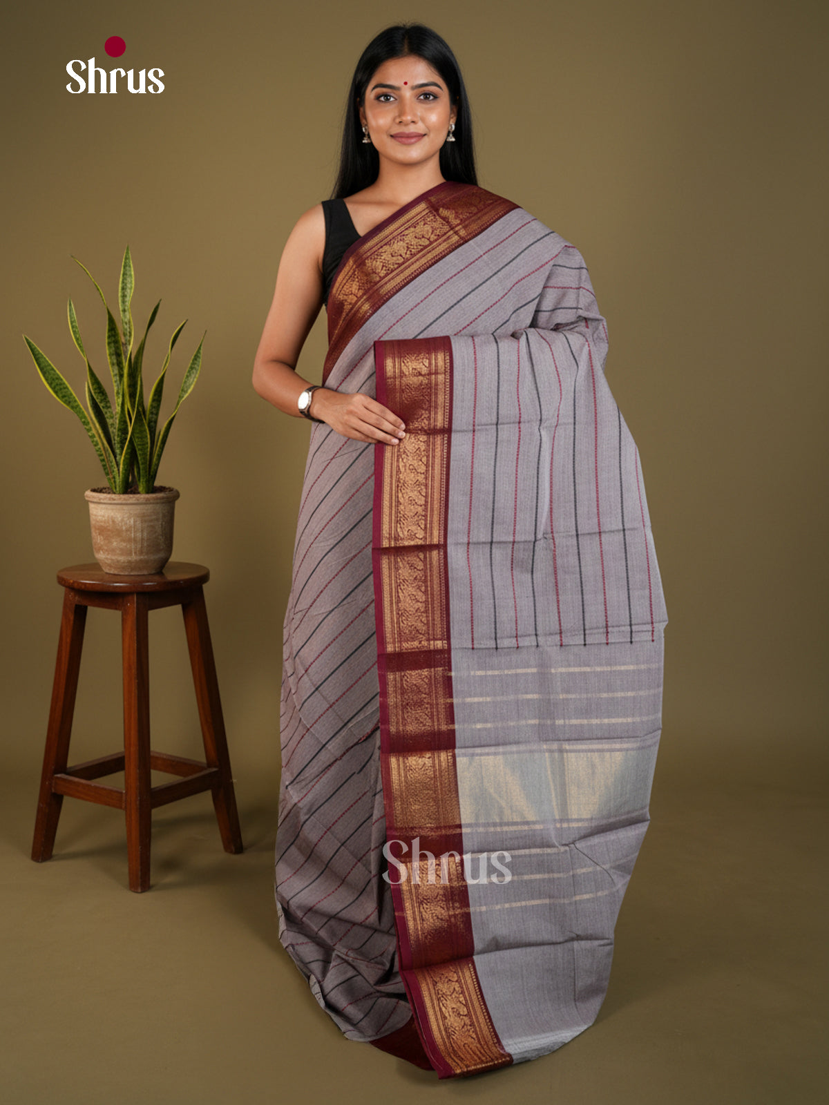 EAS24293 - Chettinad Cotton - Saree - Shop on Shrus.com