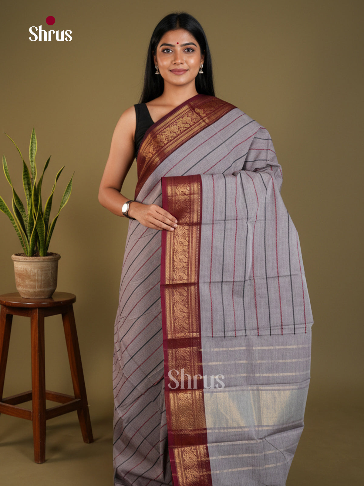 EAS24293 - Chettinad Cotton - Saree - Shop on Shrus.com
