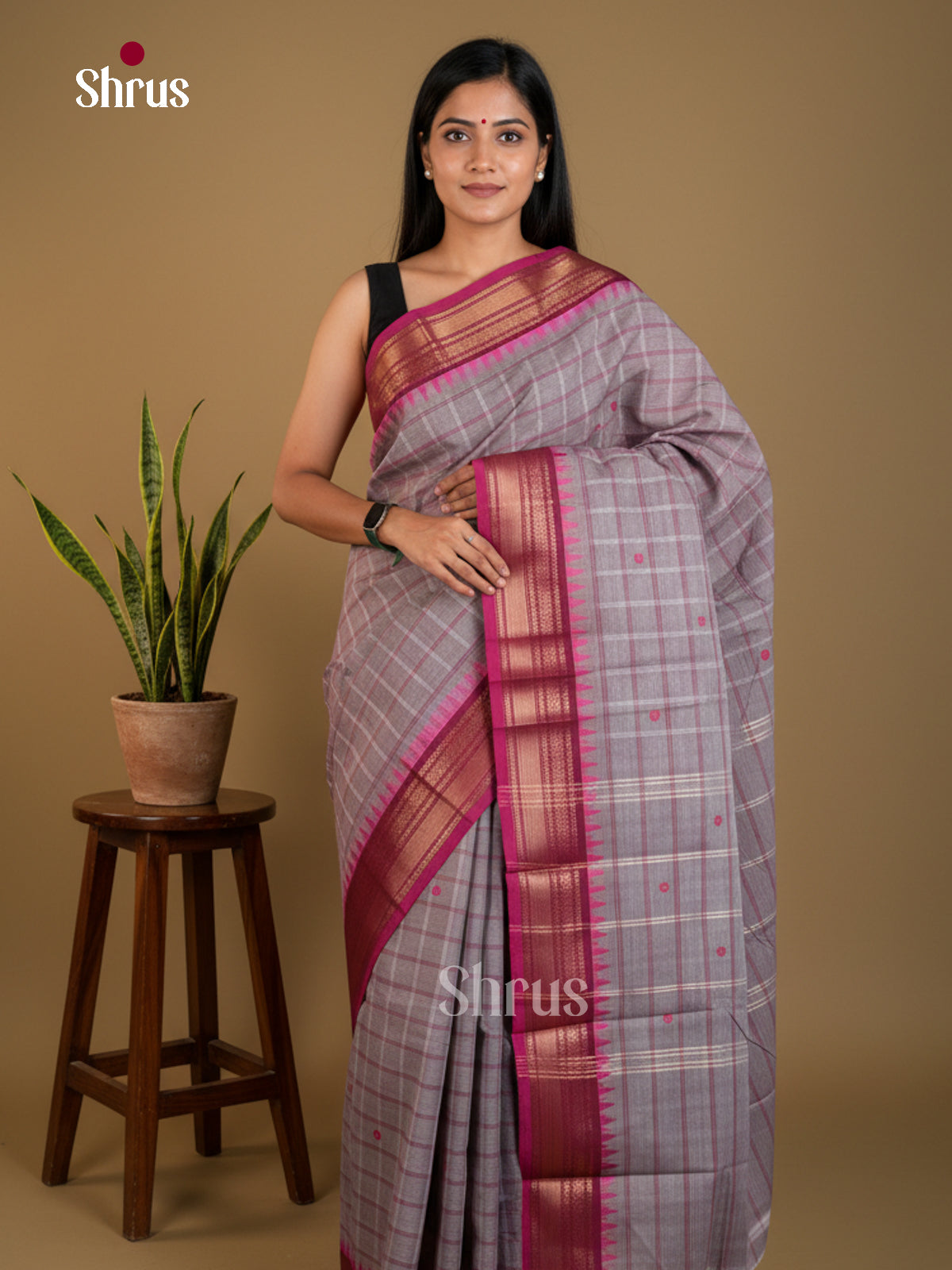 EAS24296 - Chettinad Cotton - Saree - Shop on Shrus.com
