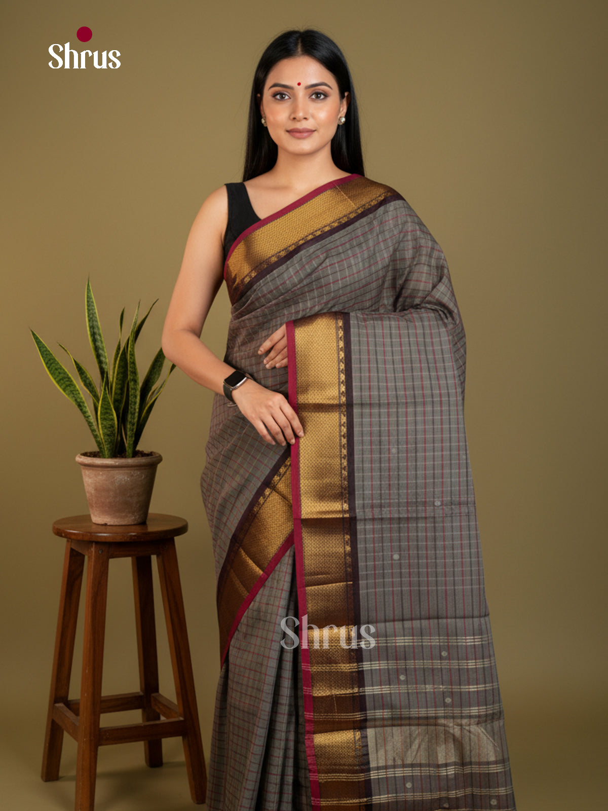 EAS24297 - Chettinad Cotton - Saree - Shop on Shrus.com