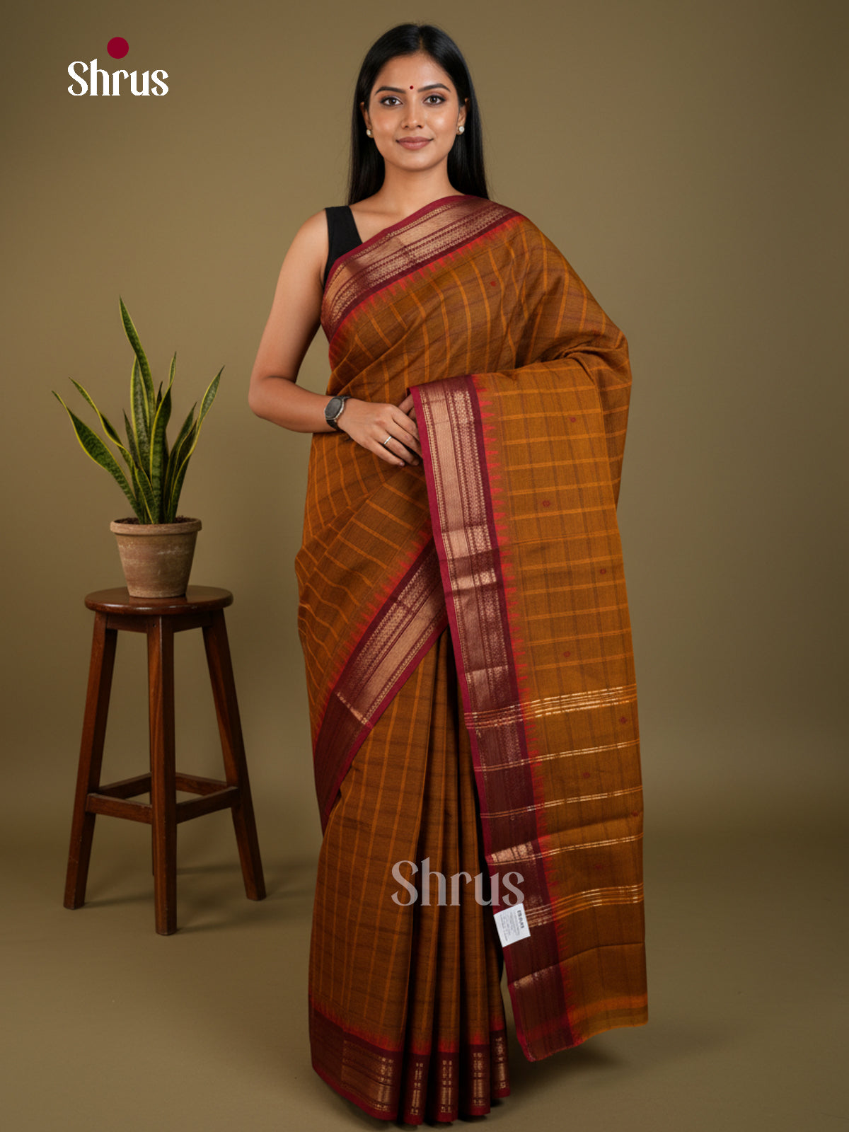 EAS24301 - Chettinad Cotton - Saree - Shop on Shrus.com