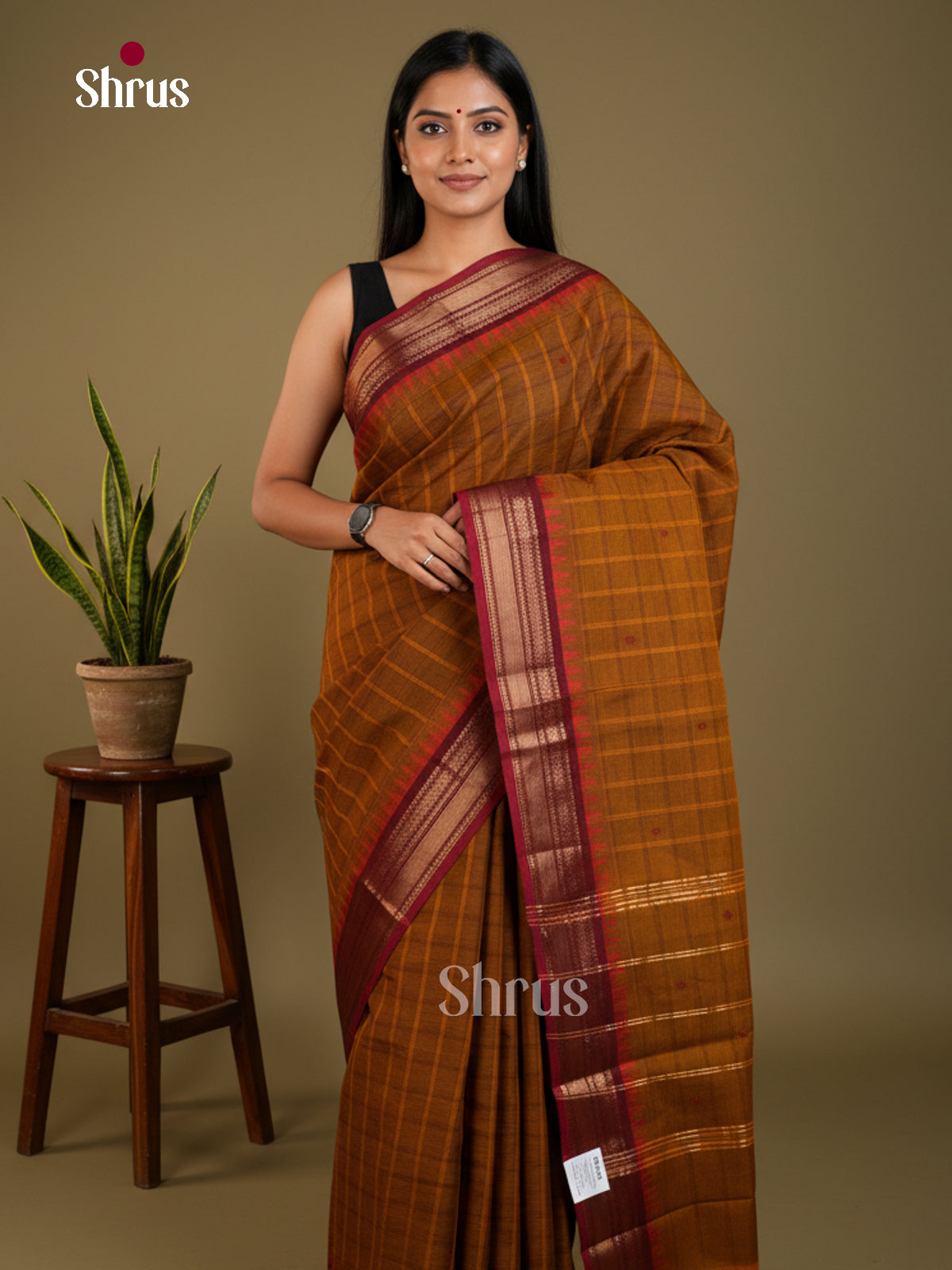 EAS24301 - Chettinad Cotton - Saree - Shop on Shrus.com