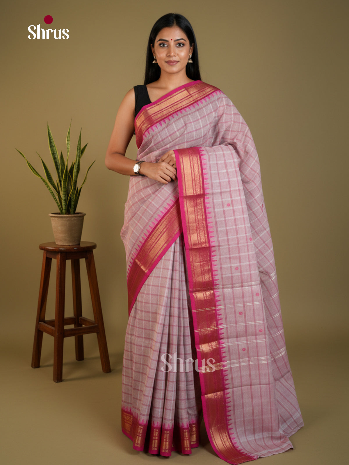EAS24307 - Chettinad Cotton - Saree - Shop on Shrus.com