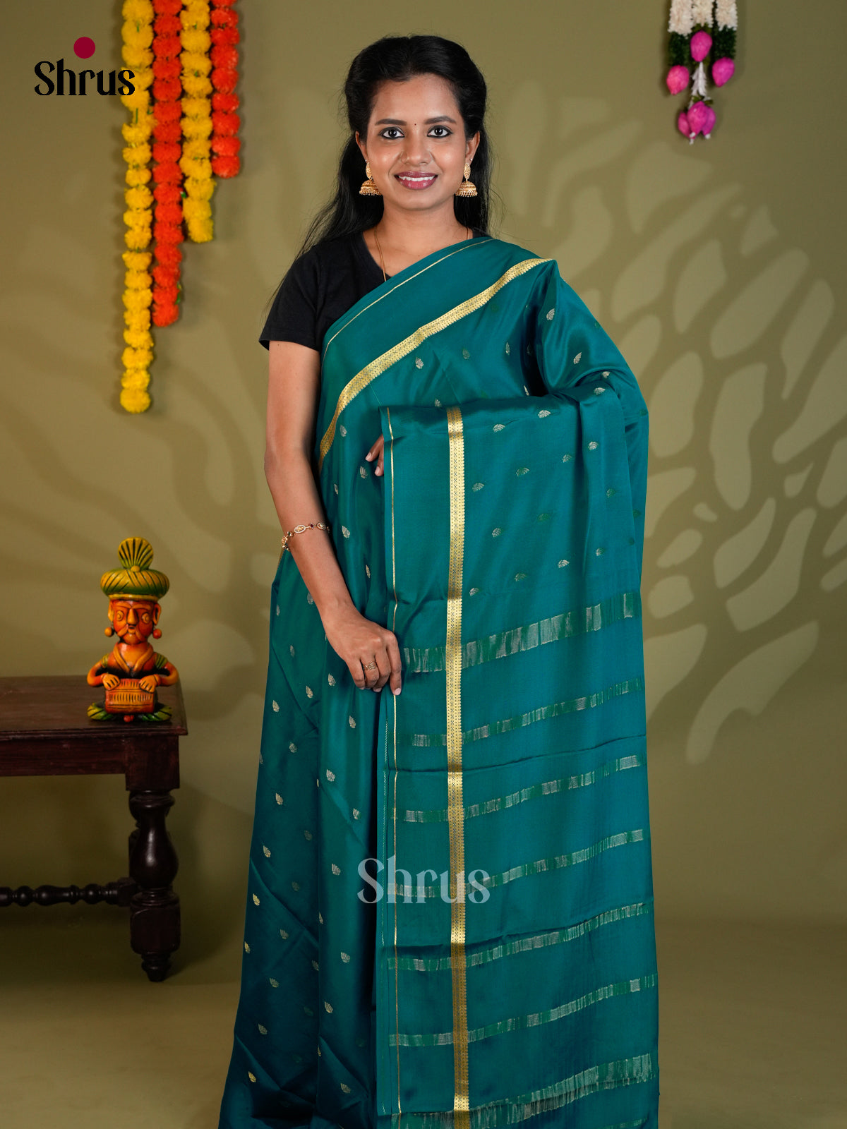 EAS24346 - Mysore Silk - Saree - Shop on Shrus.com