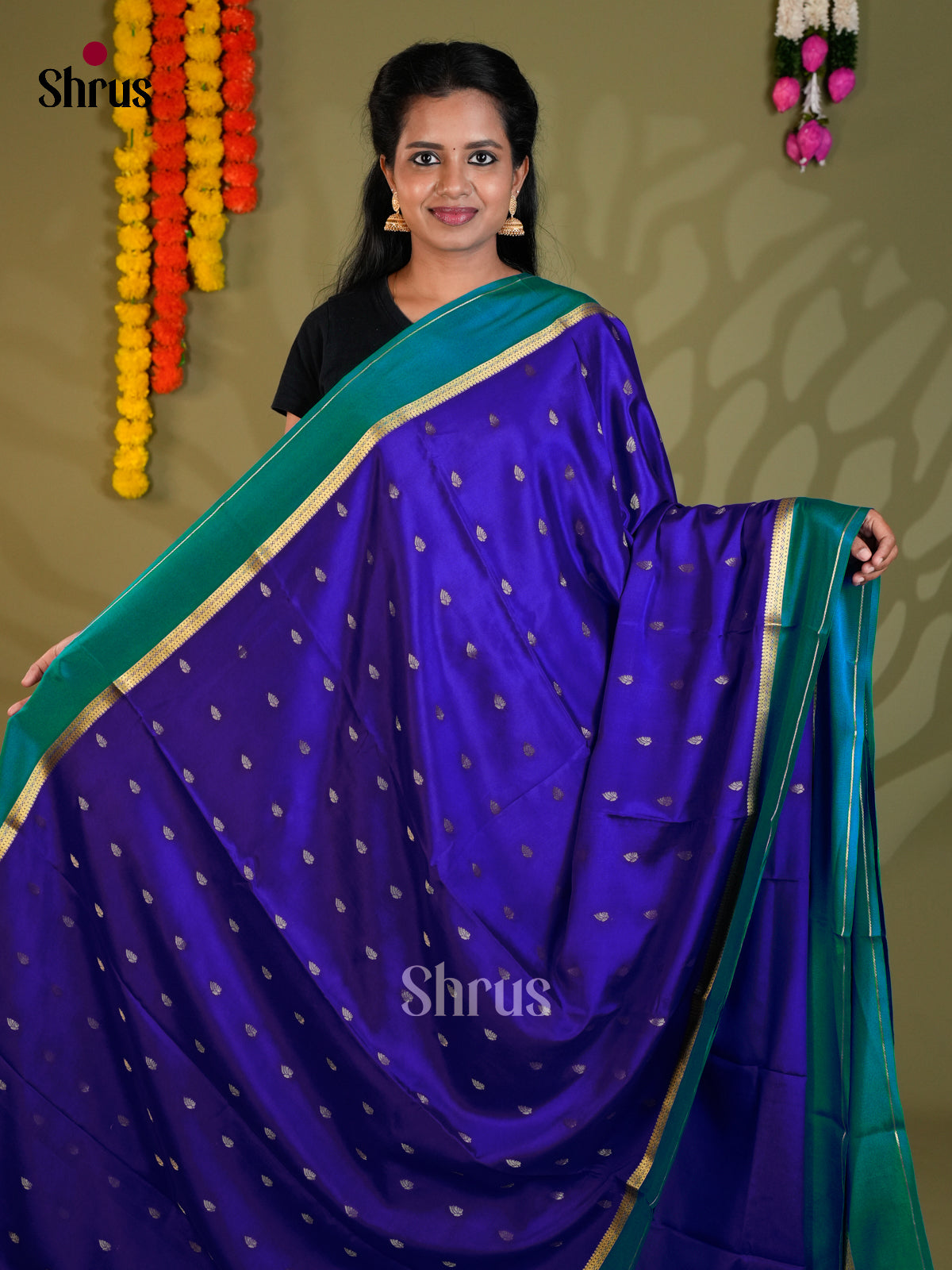 EAS24349 - Mysore Silk - Saree - Shop on Shrus.com