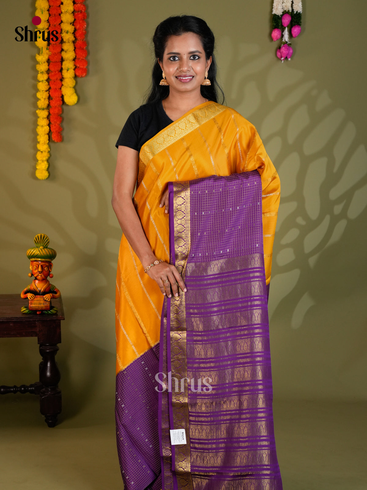 EAS24391 - Mysore Silk - Saree - Shop on Shrus.com