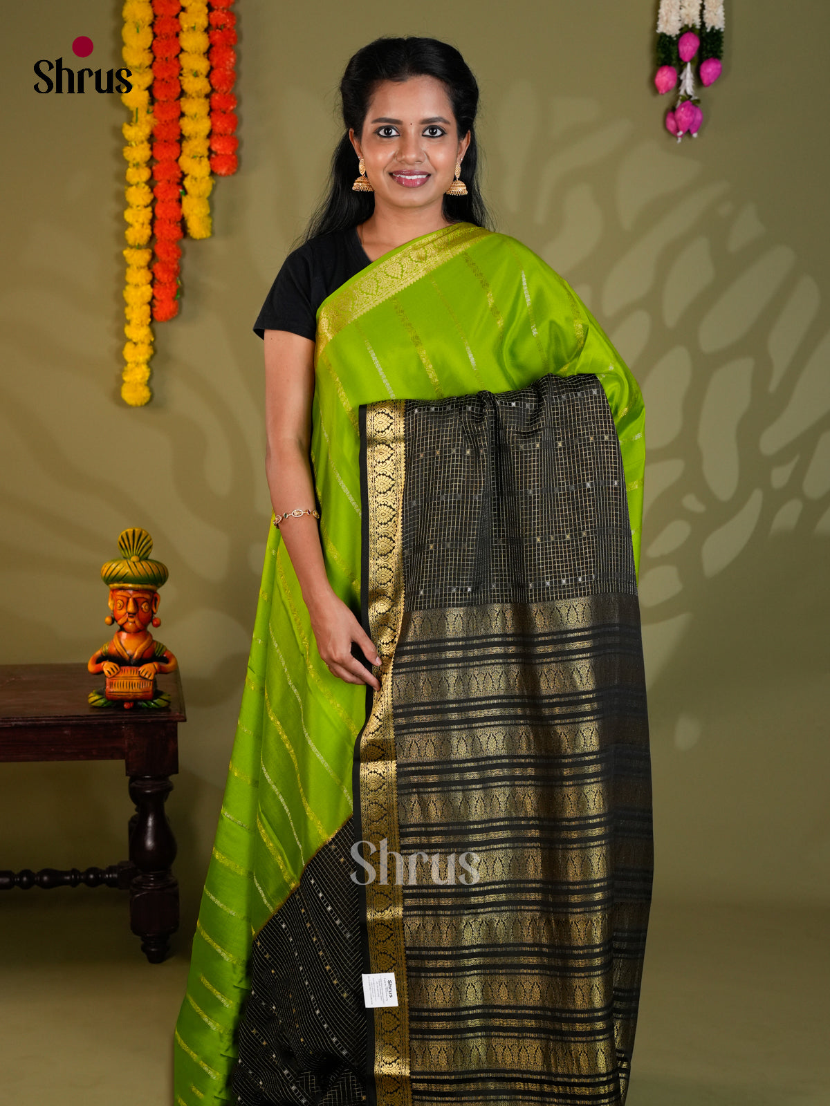 EAS24393 - Mysore Silk - Saree - Shop on Shrus.com