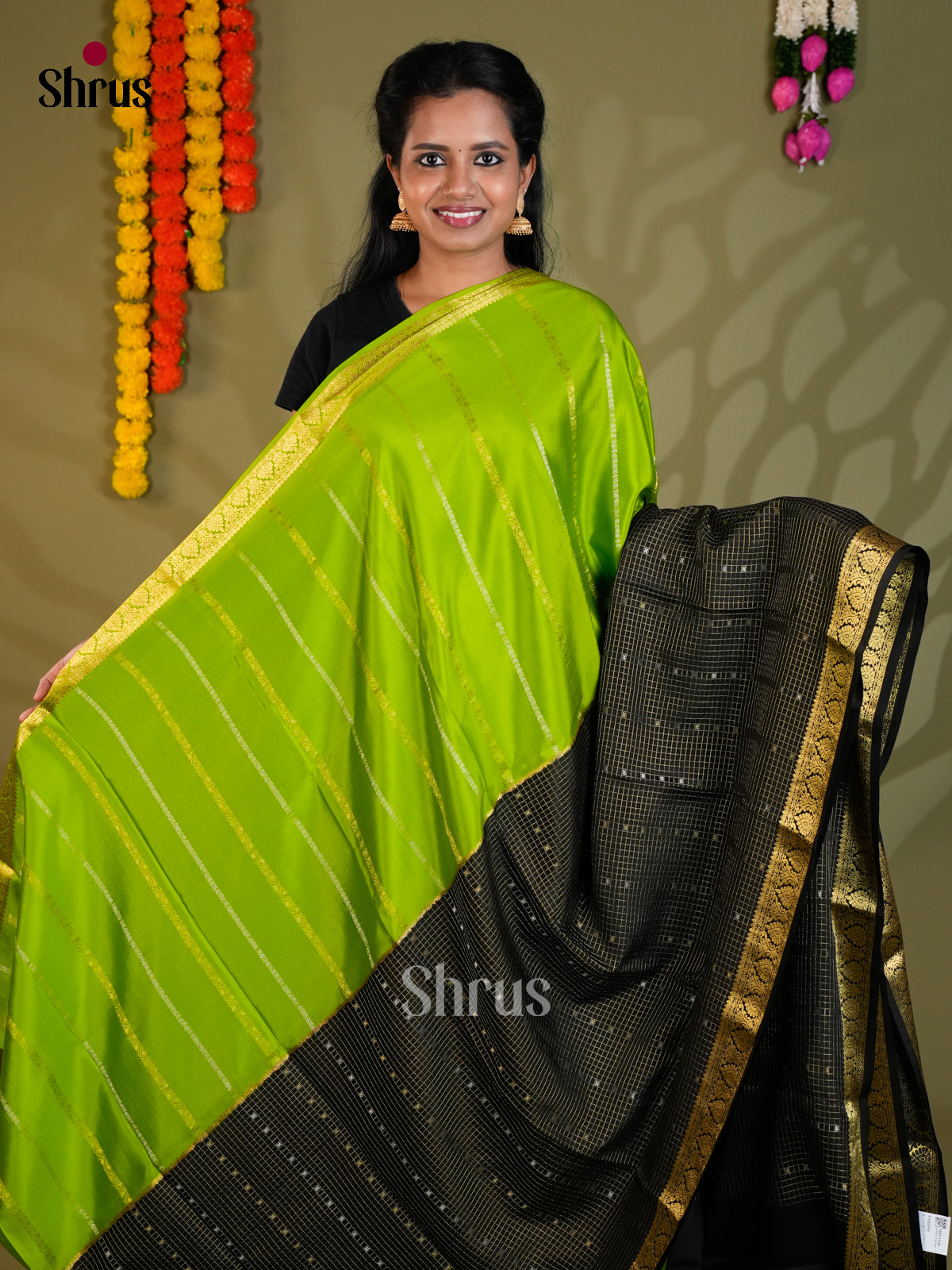 EAS24393 - Mysore Silk - Saree - Shop on Shrus.com