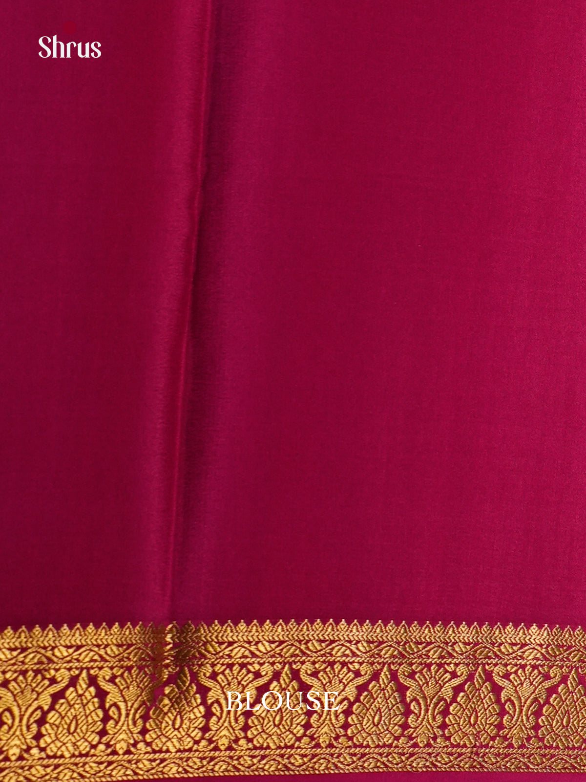 Exquisite Orange & Purple Mysore Silk  Saree with zari stripes & border -  EAS24397