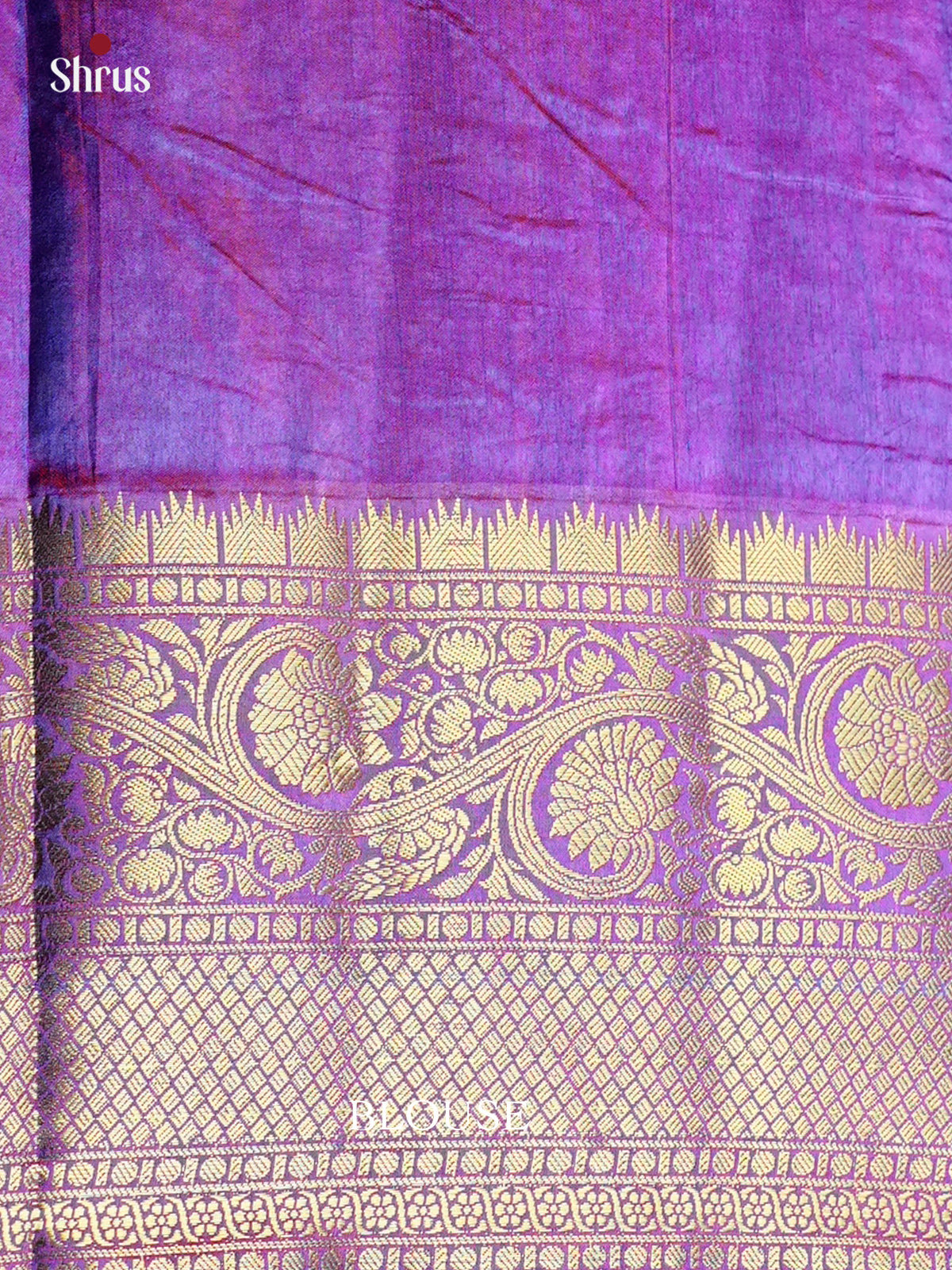 EAS27041 - Semi Patola-Kanchi Border Saree - Shop on Shrus.com