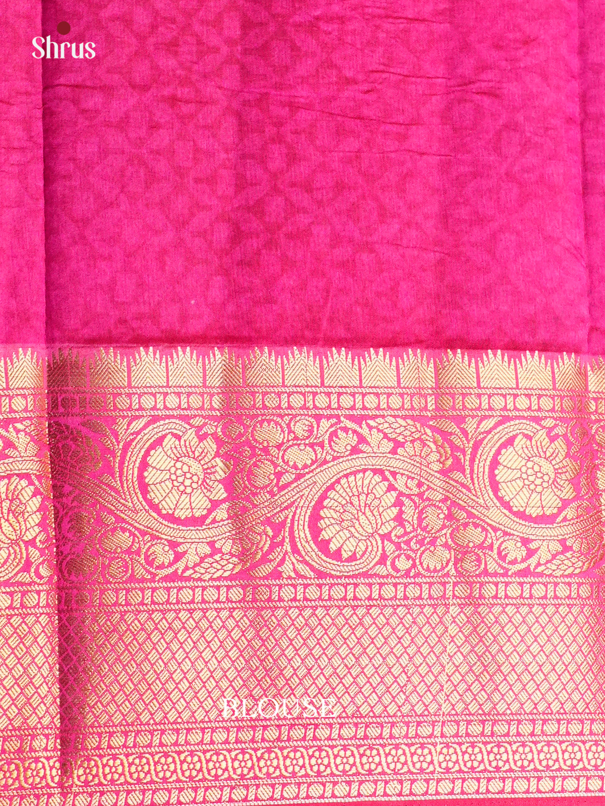 EAS27046 - Semi Patola-Kanchi Border Saree - Shop on Shrus.com