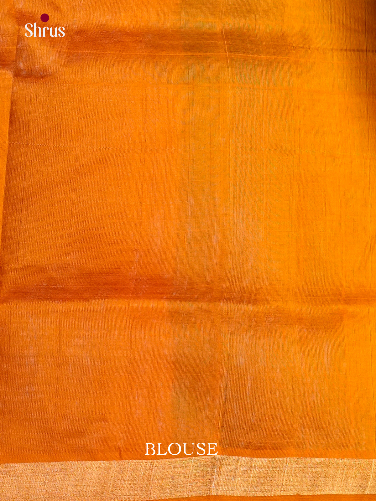 Buy Luxurious Mustard Orange & Green Saree Online with Checks & Border With Zari Lines