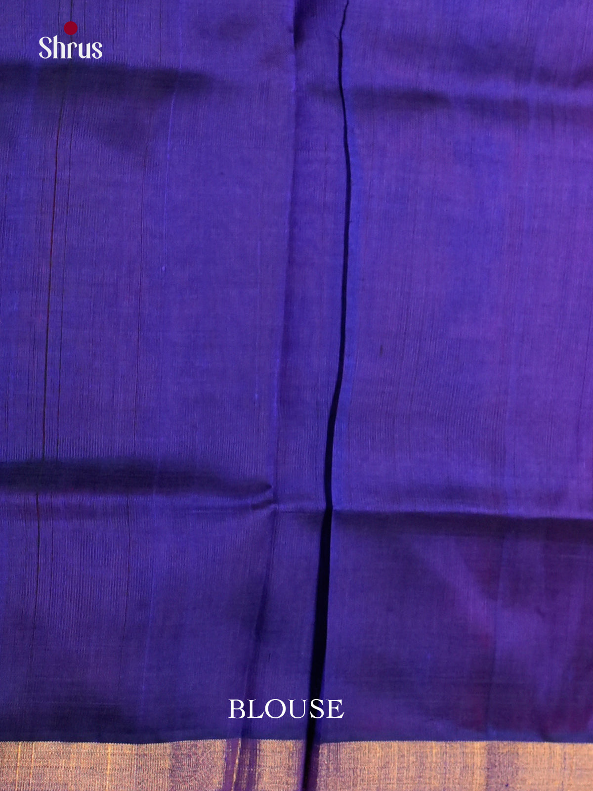 Buy Stunning Maroon Saree Online with Ikkat Design & Blue Pallu